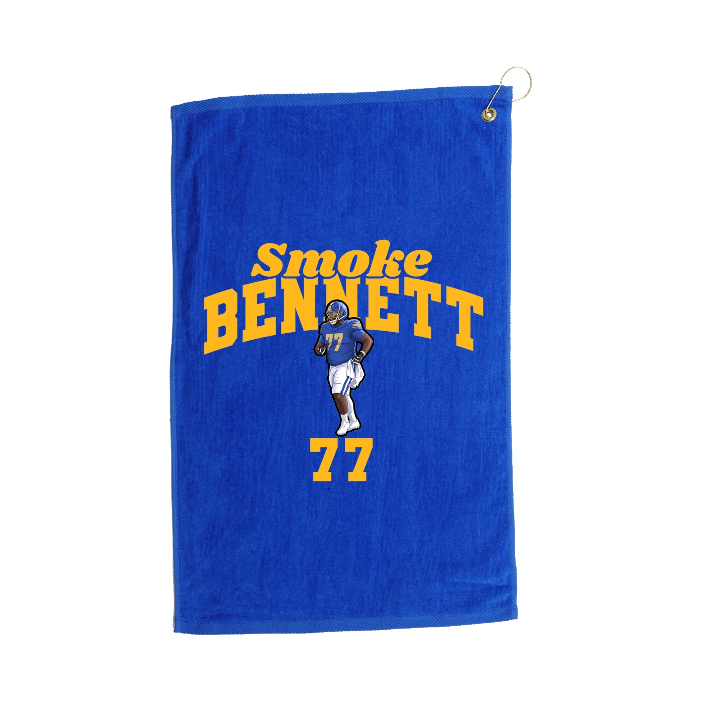 Golf Towel — Signature Arch in Royal