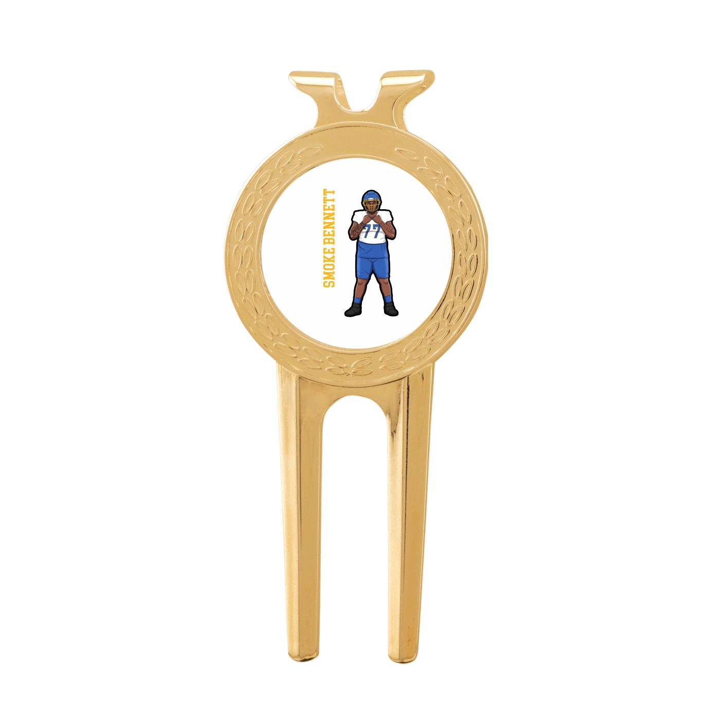 Divot Tool with Ball Marker — Name Vertical in Classic
