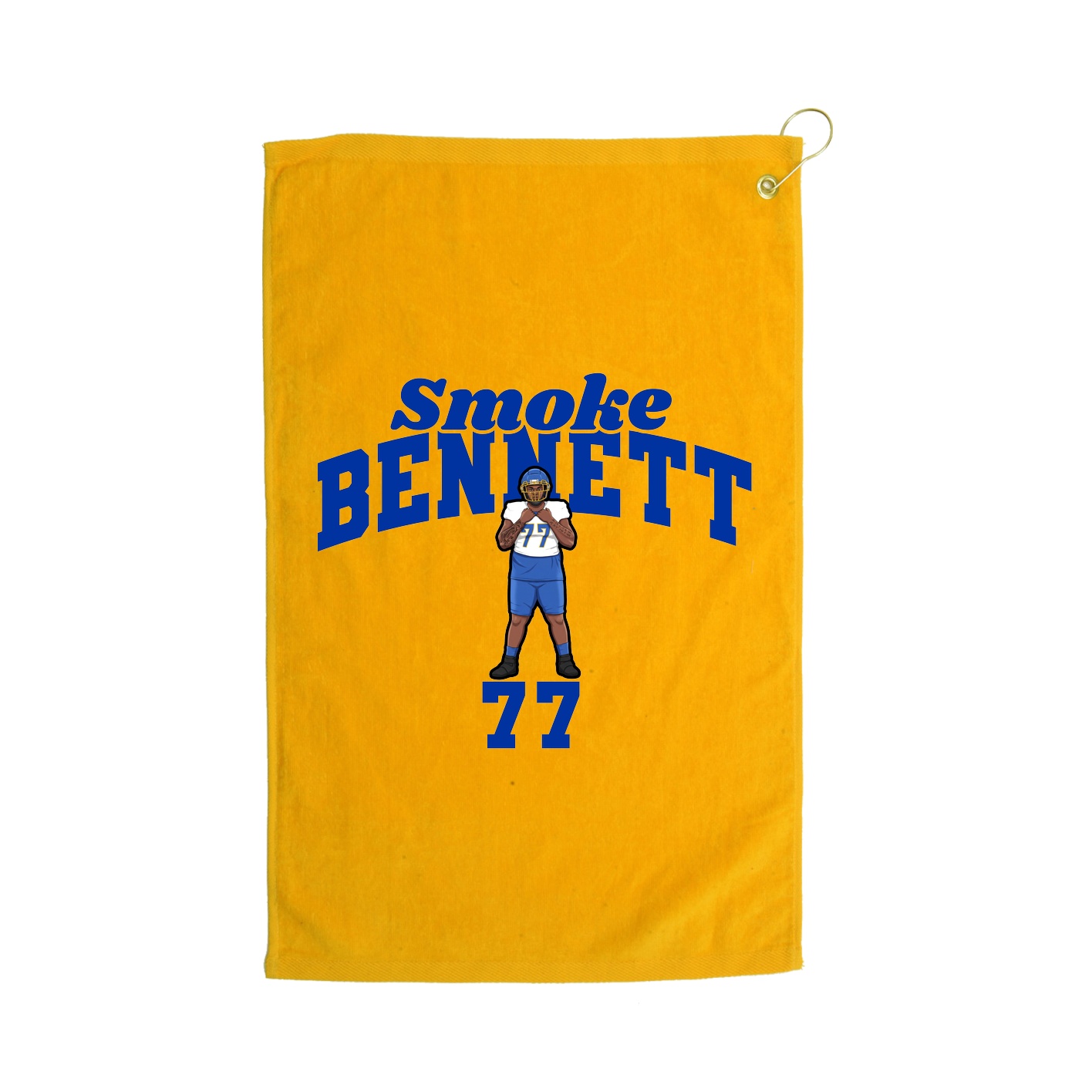 Golf Towel — Signature Arch in Gold
