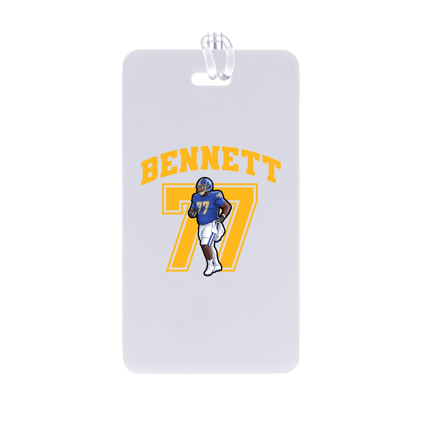 Bag Tag — Number in Classic