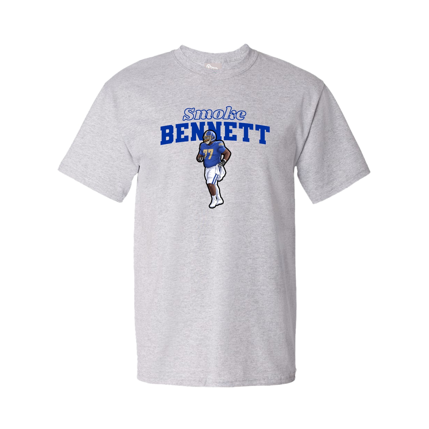 Tee — Name Arch in Grey