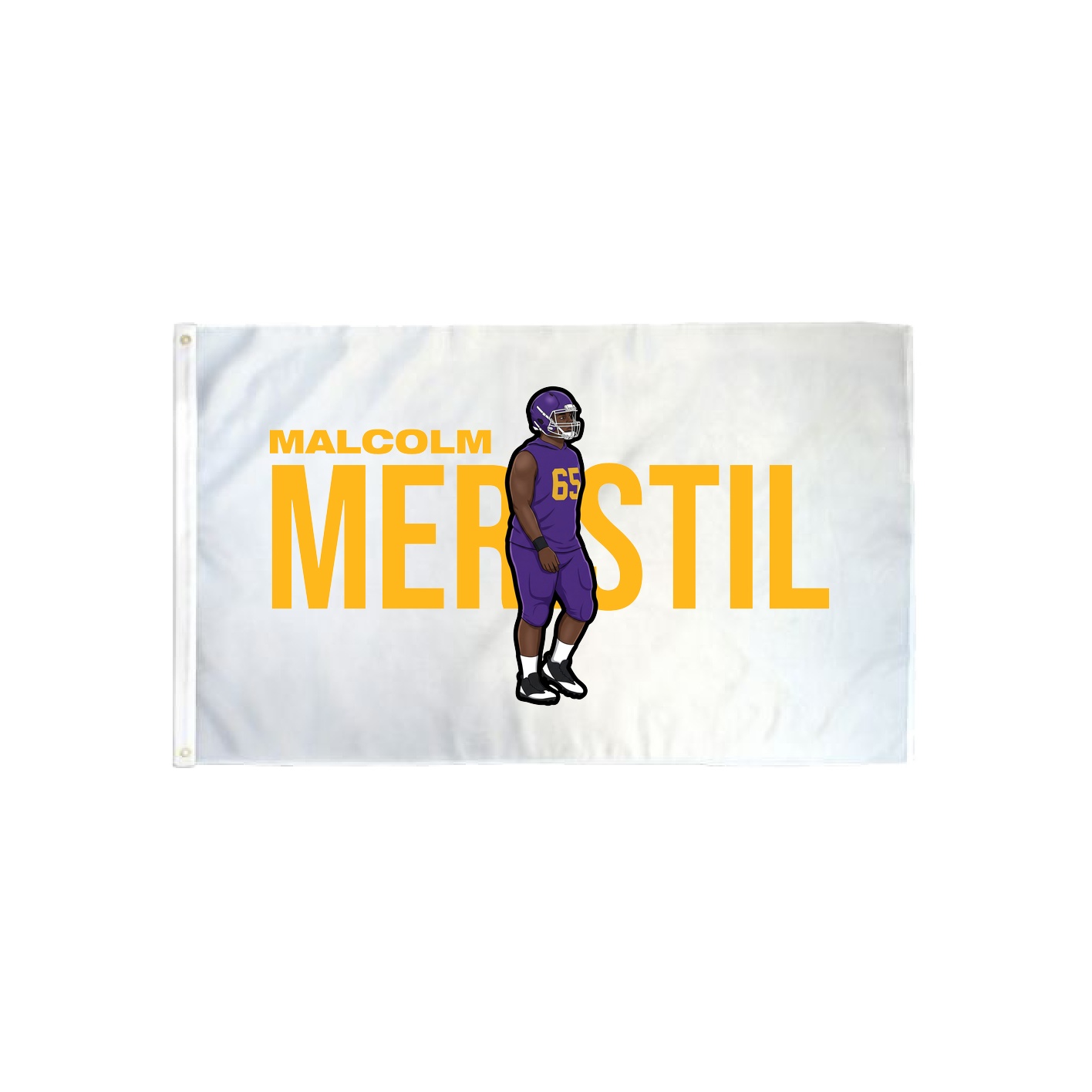 3x5 Flag — Player Name in Classic