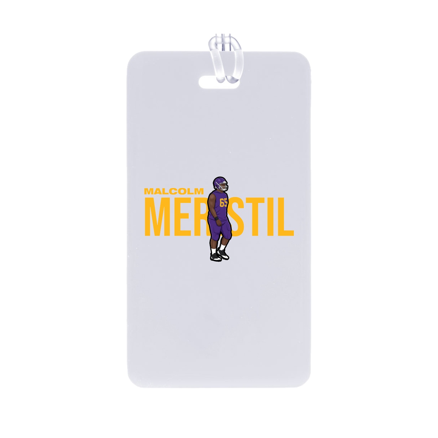 Bag Tag — Player Name in Classic
