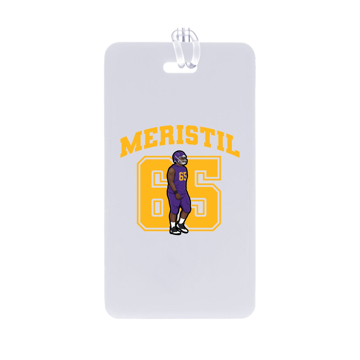 Bag Tag — Number in Classic