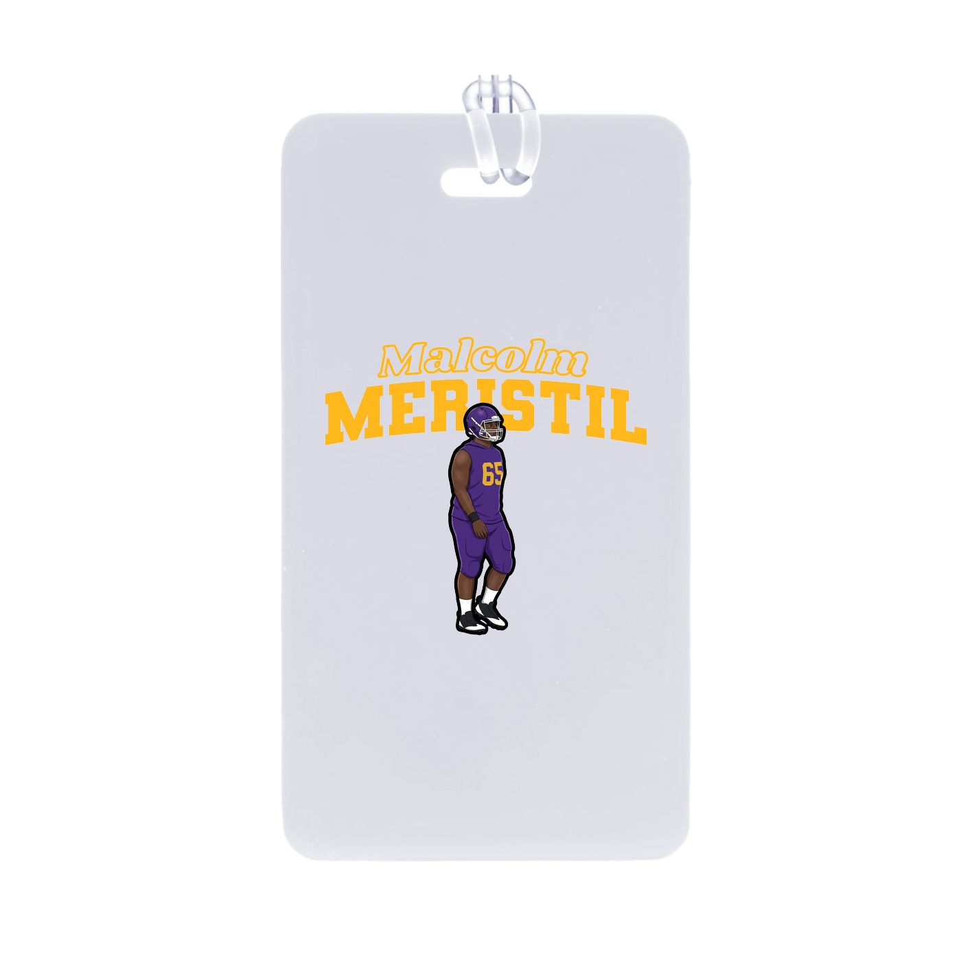 Bag Tag — Name Arch in Classic