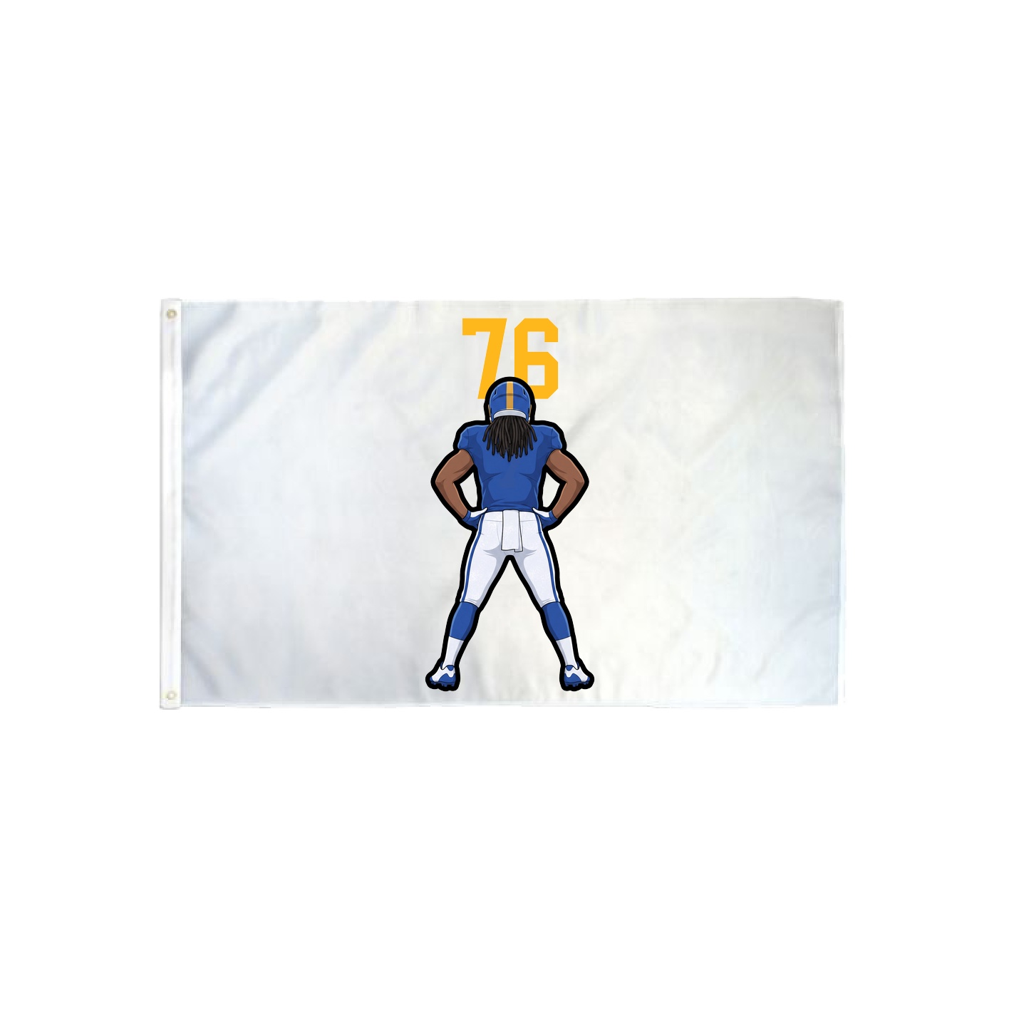 3x5 Flag — Number Top in Classic