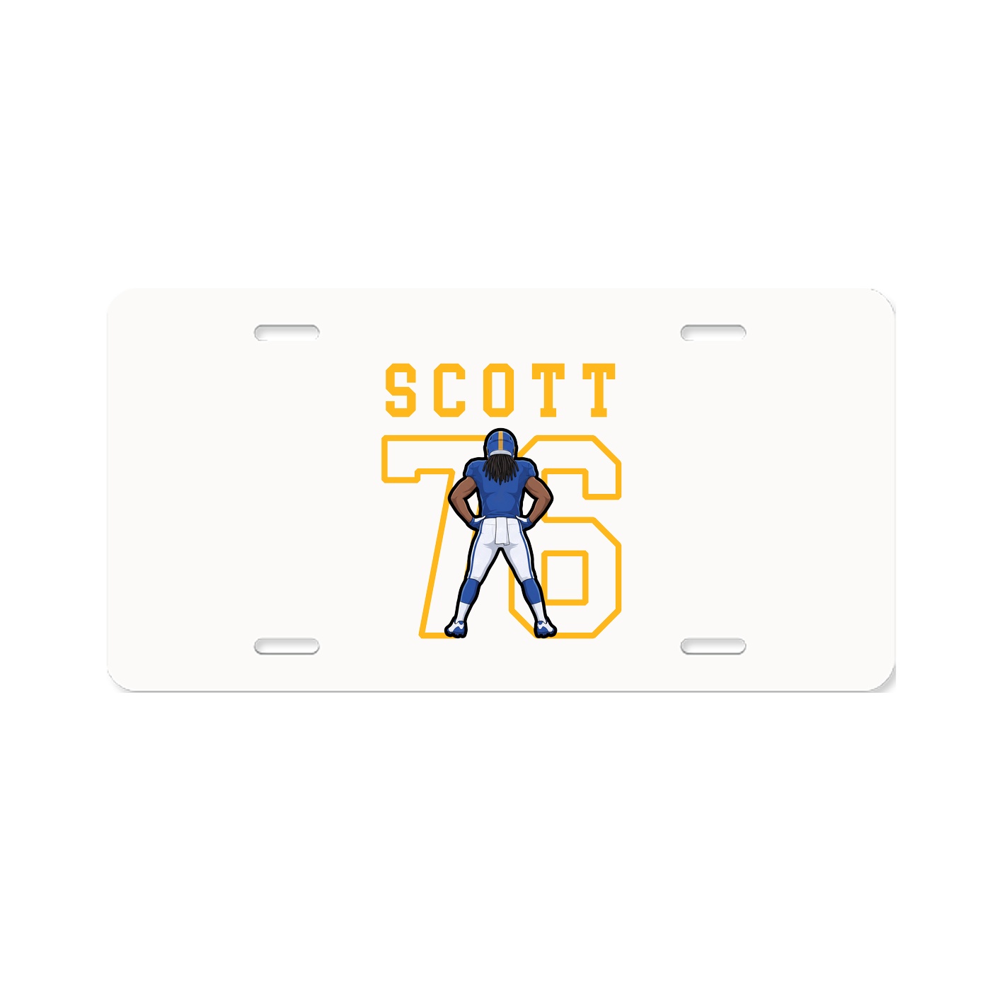 License Plate — Shirsey in Classic
