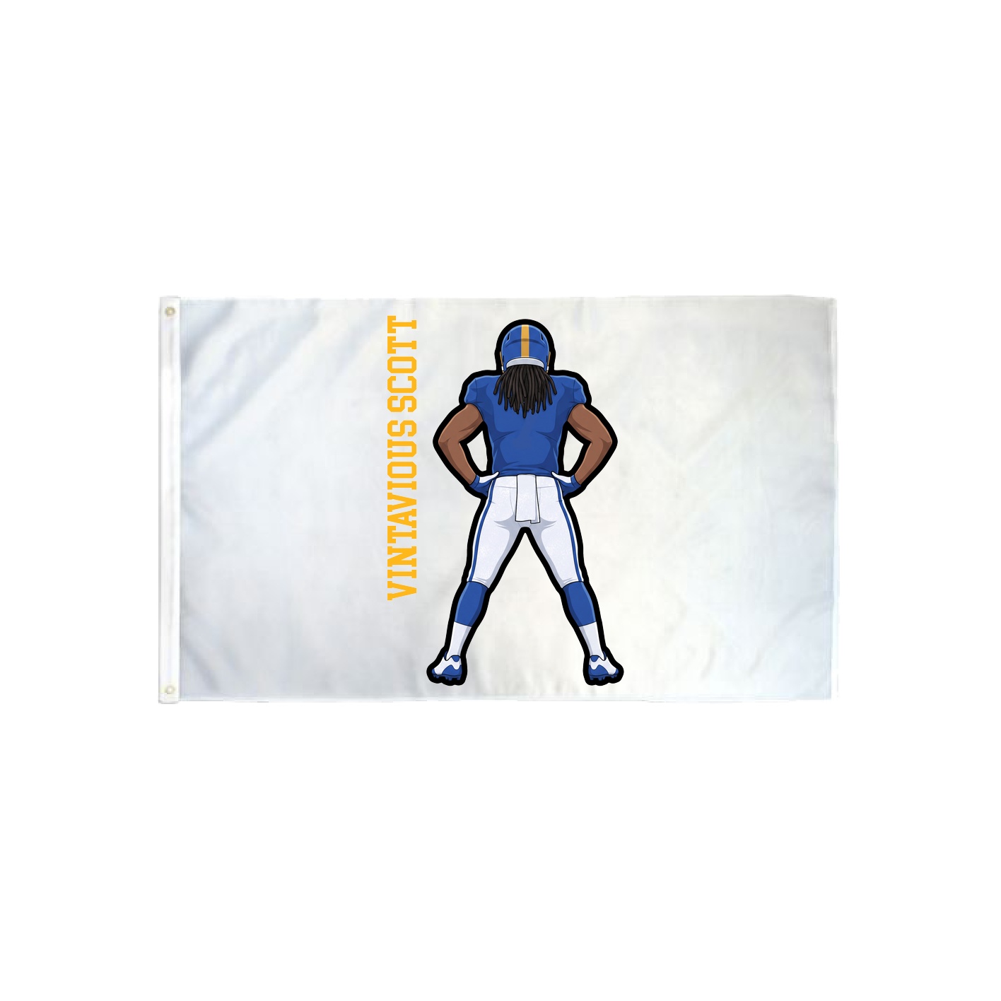 3x5 Flag — Name Vertical in Classic
