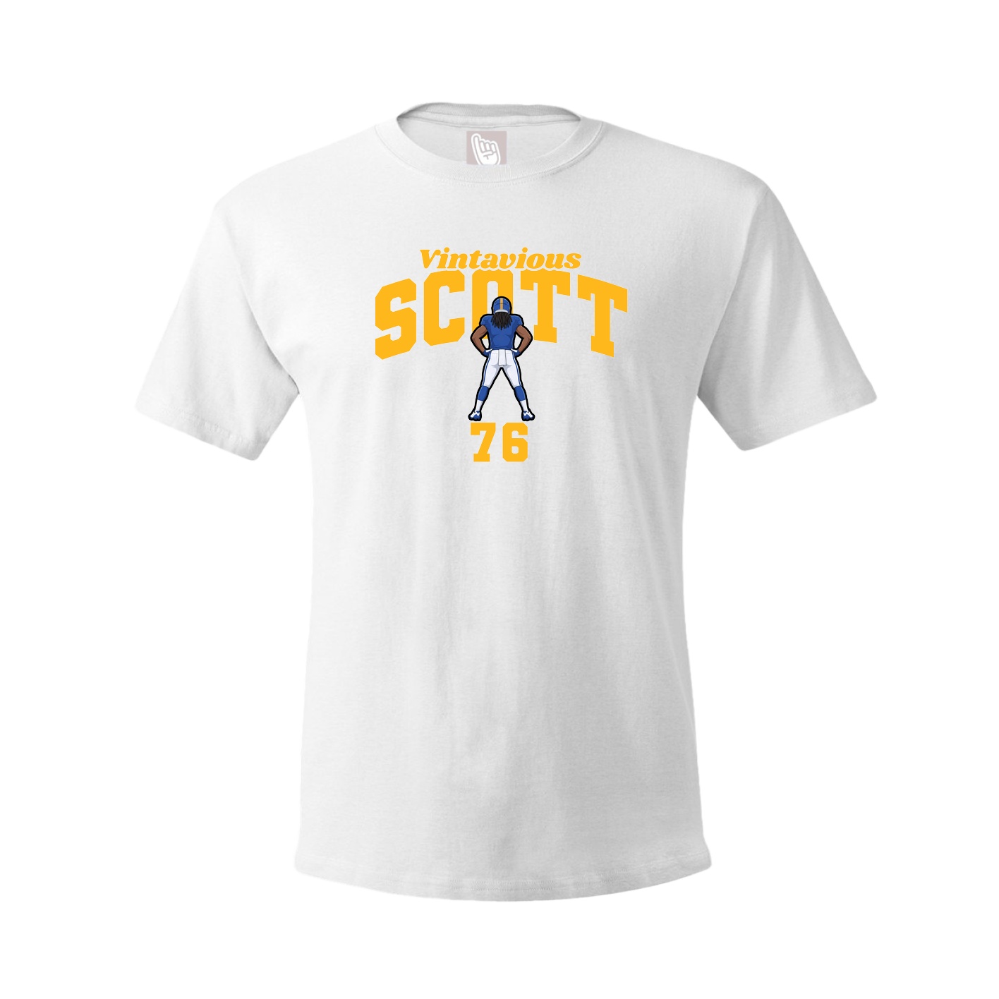 Tee — Signature Arch in White
