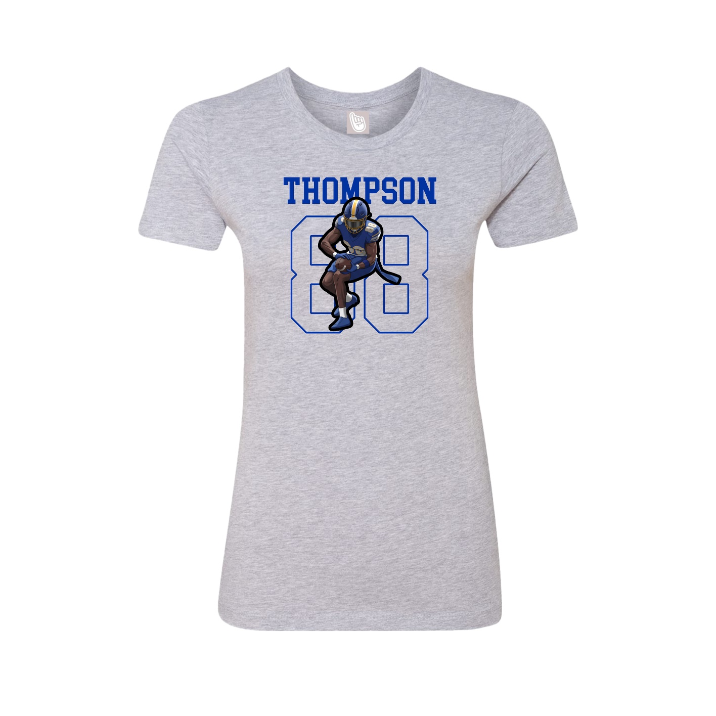 Fitted Women's Tee — Shirsey in Grey