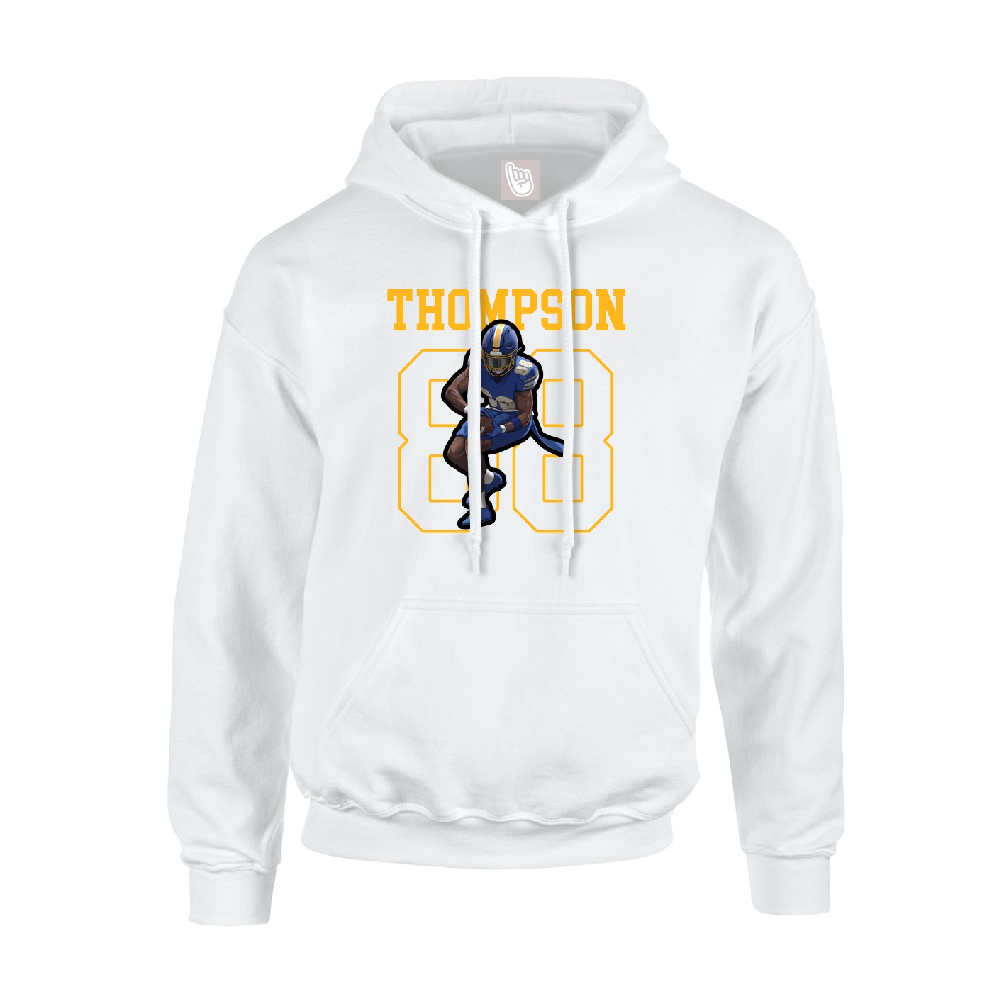 Hoodie — Shirsey in White