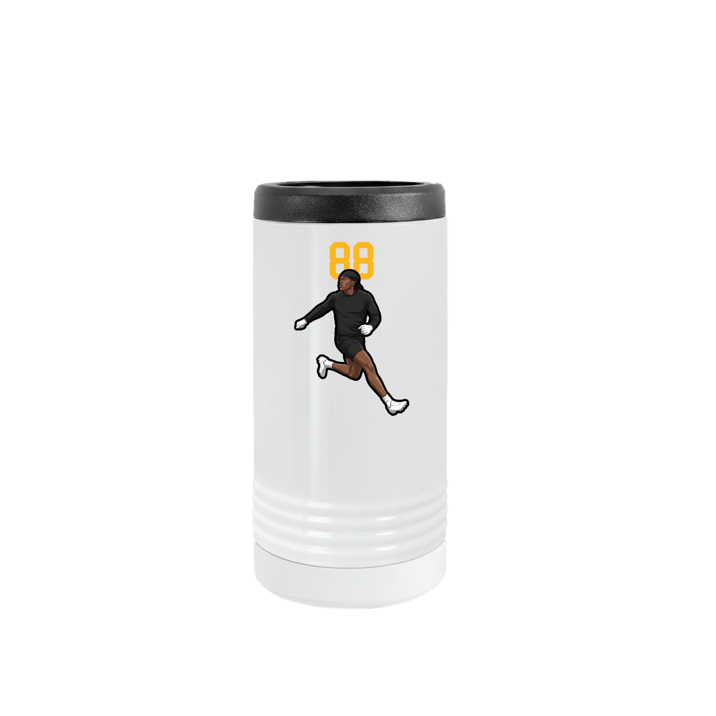 Slim Beverage Holder — Number Top in White