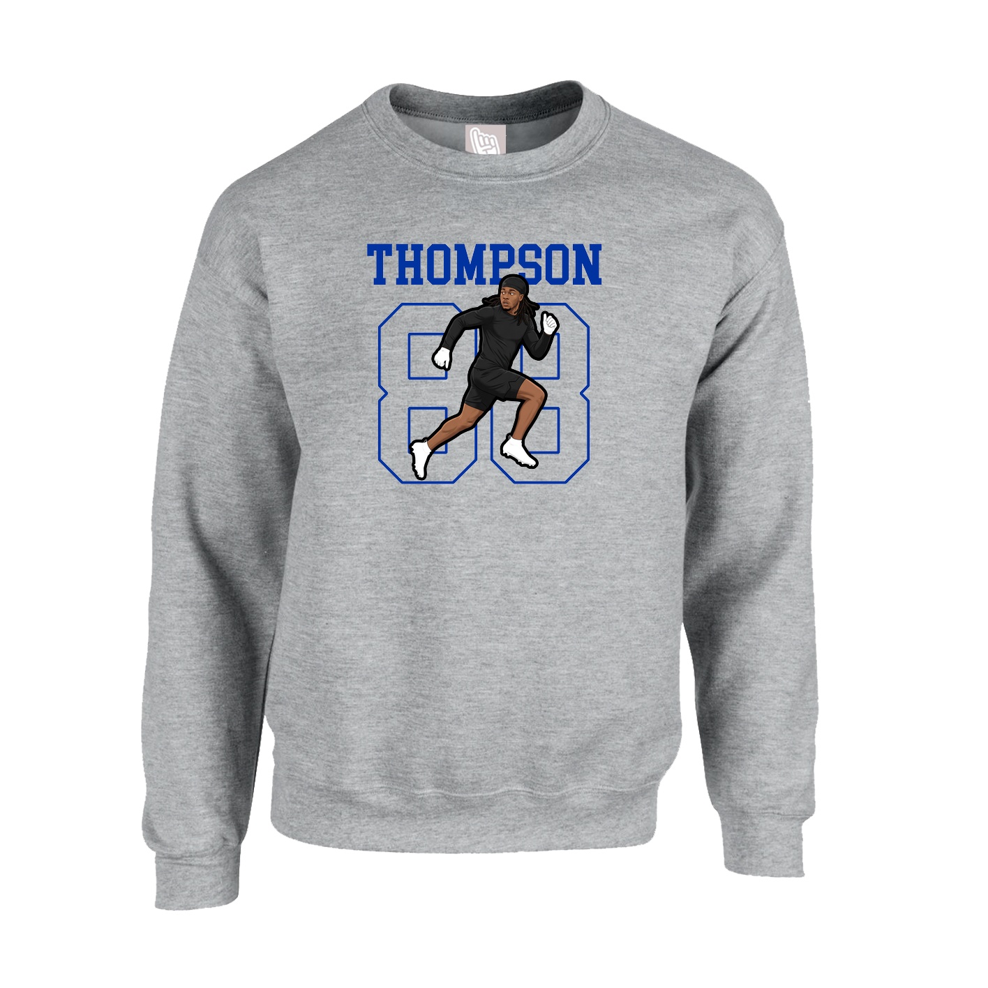 Fleece Crew — Shirsey in Grey