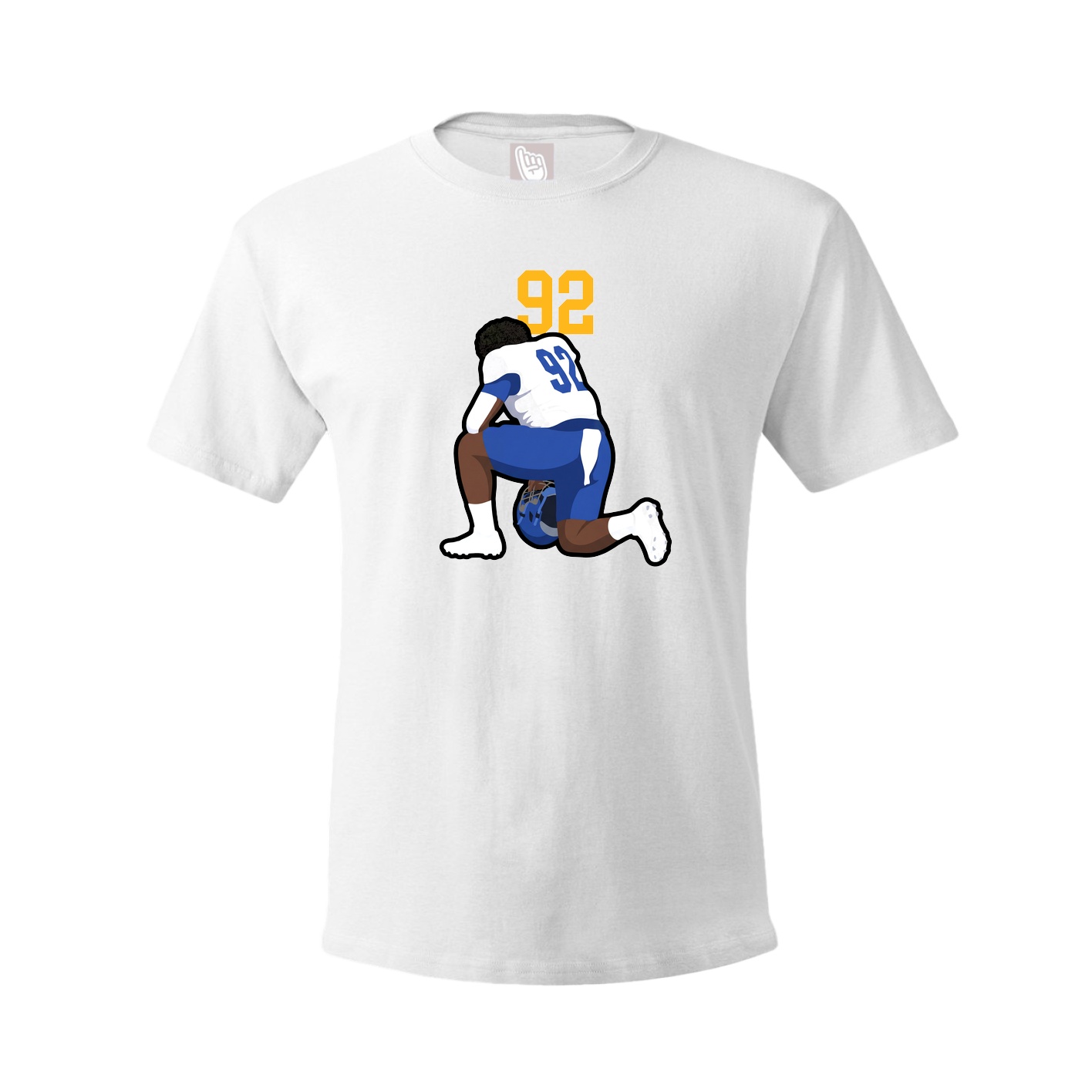 Tee — Number Top in White