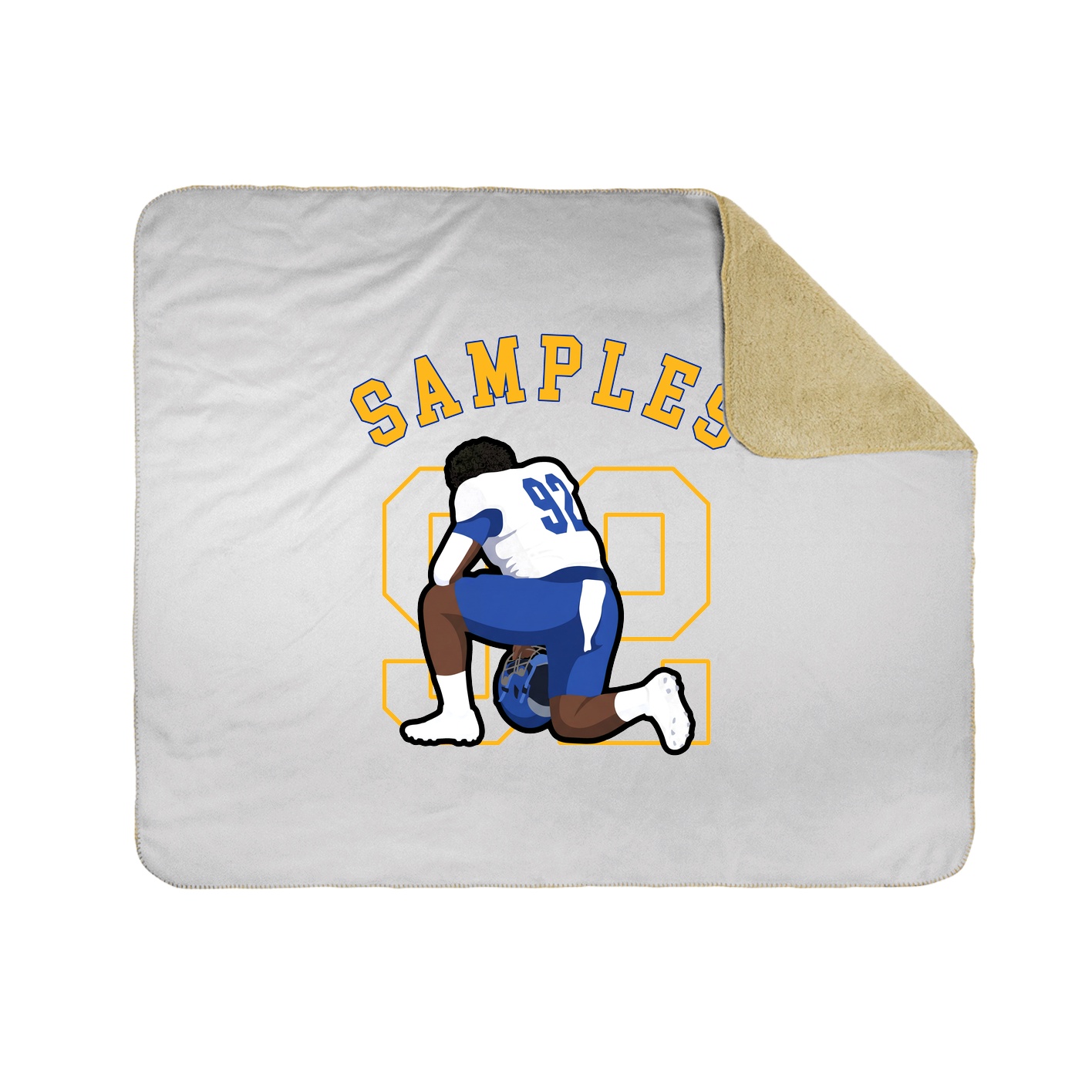 Throw Blanket — Shirsey Arch in White