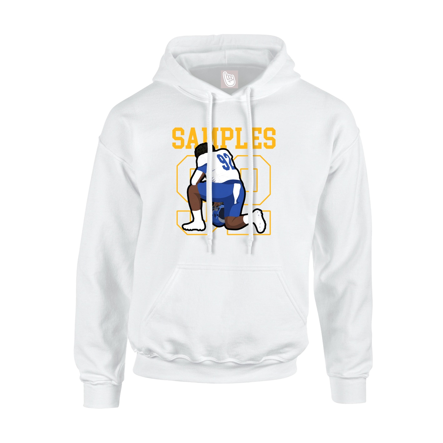 Youth Hoodie — Shirsey in White