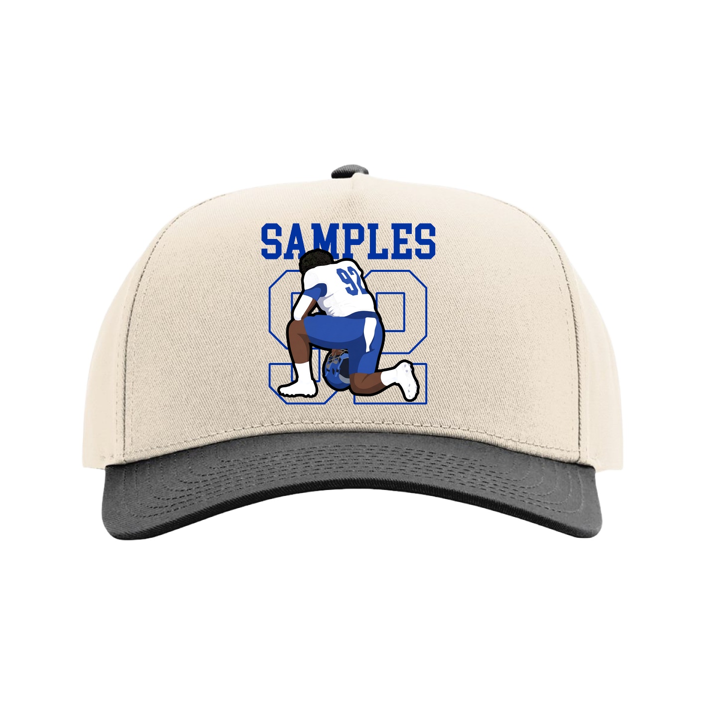 Full Fabric Five-Panel Champ Cap