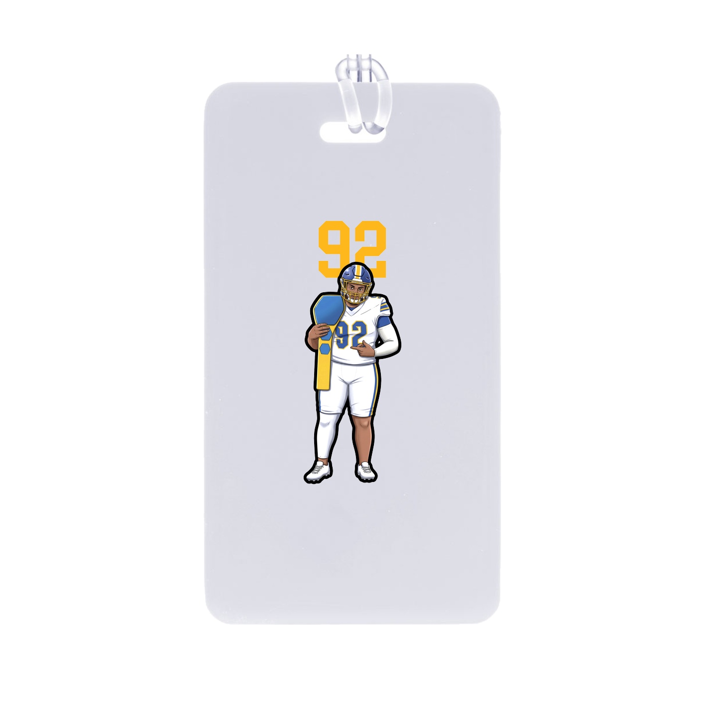 Bag Tag — Number Top in Classic