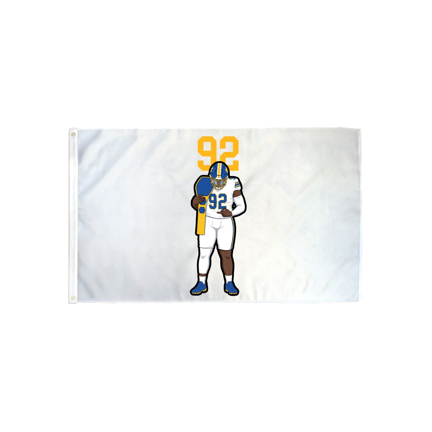 3x5 Flag — Number Top in Classic