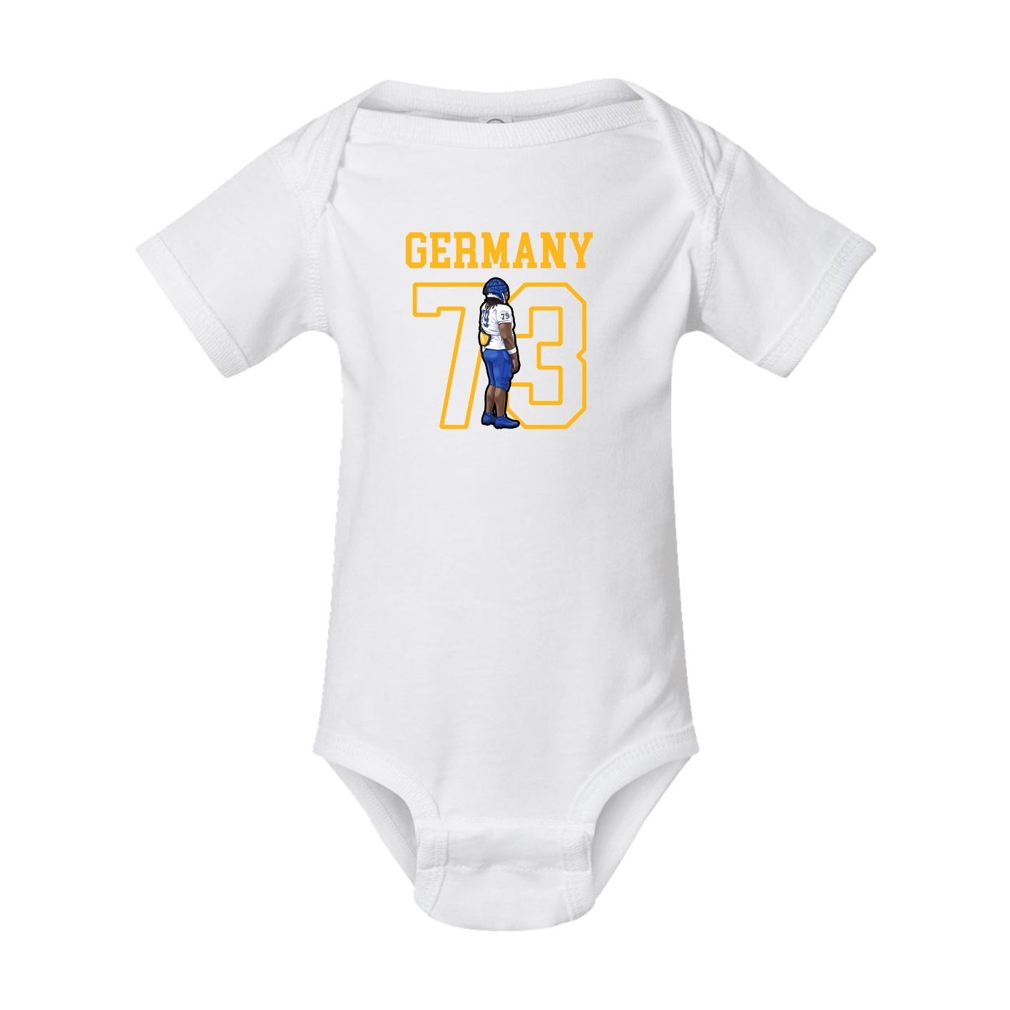 Baby Onesie — Shirsey in White