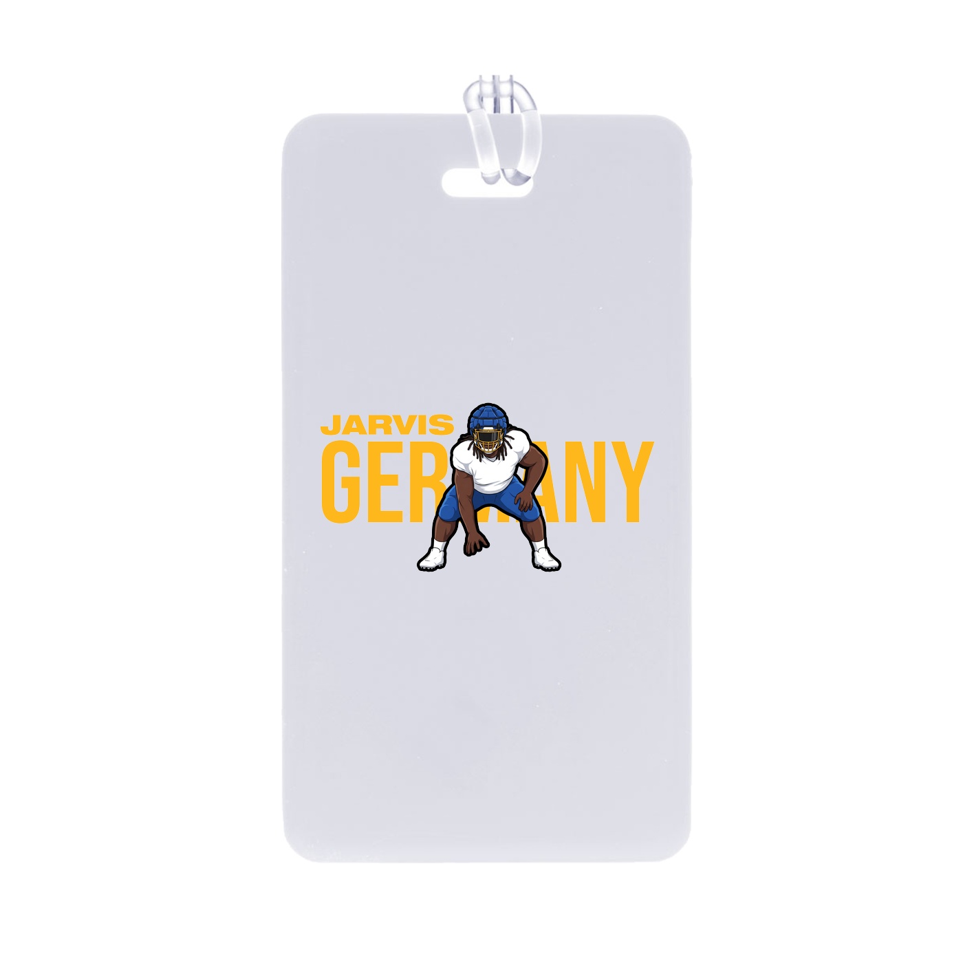 Bag Tag — Player Name in Classic