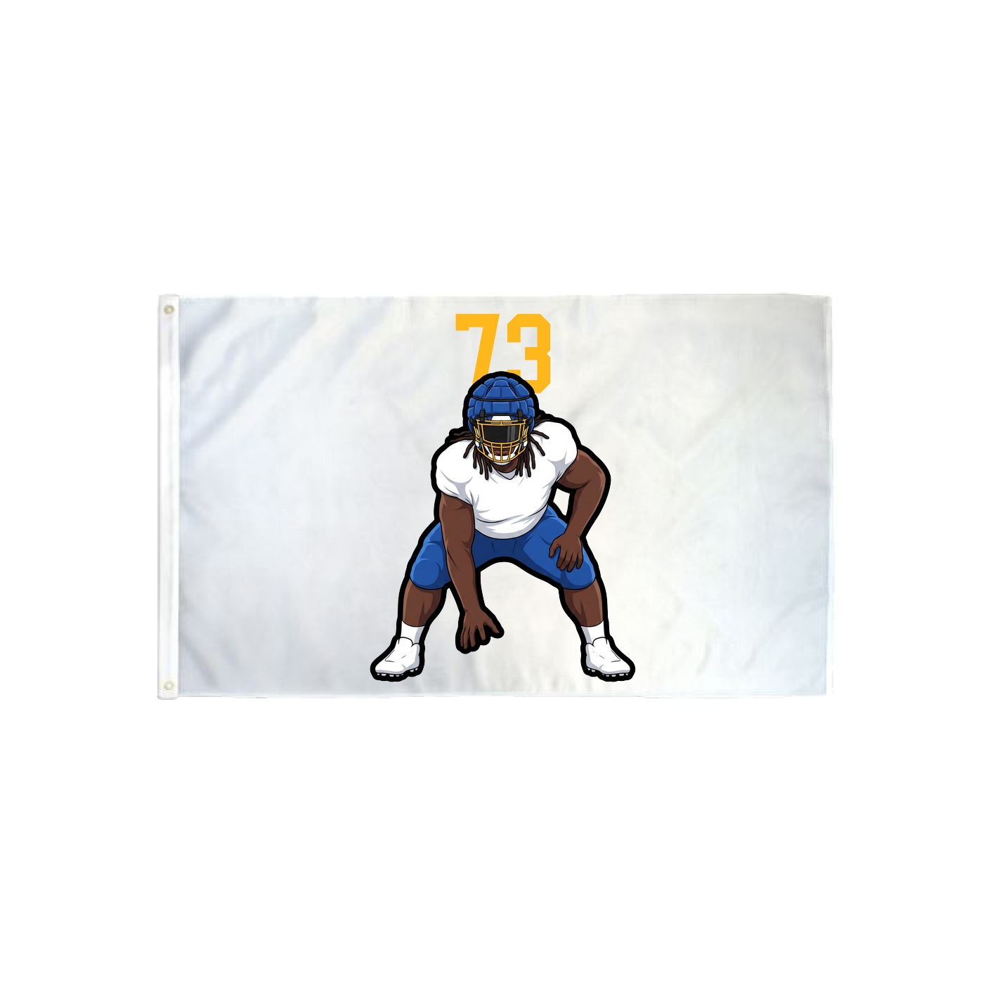 3x5 Flag — Number Top in Classic
