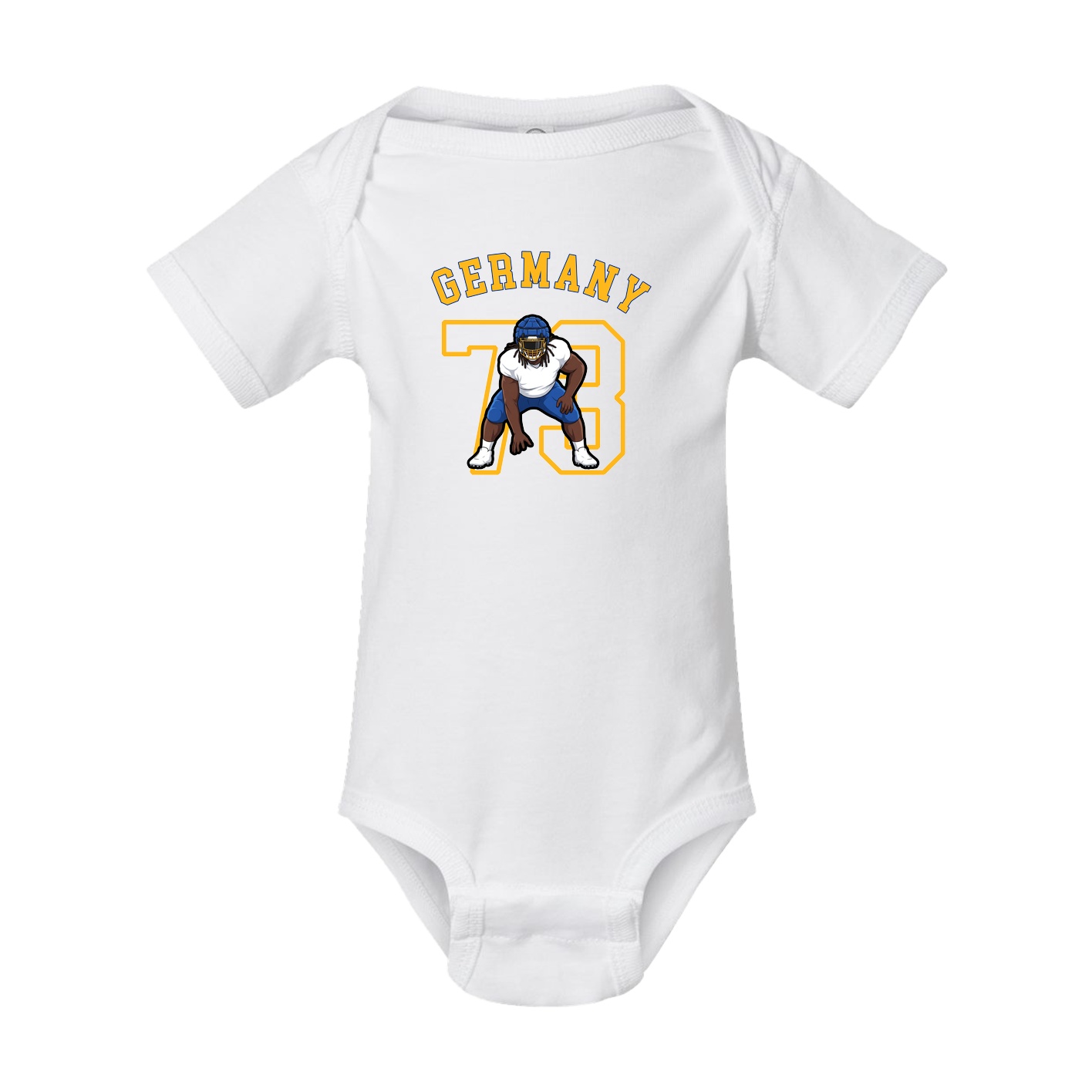 Baby Onesie — Shirsey Arch in White