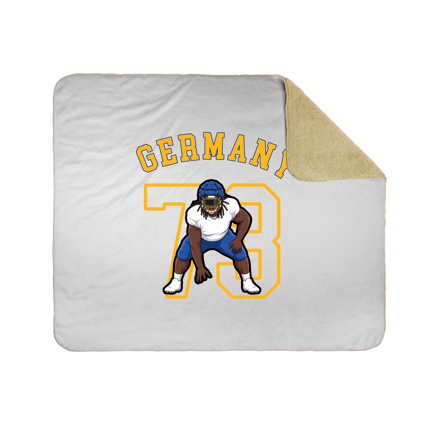 Throw Blanket — Shirsey Arch in White