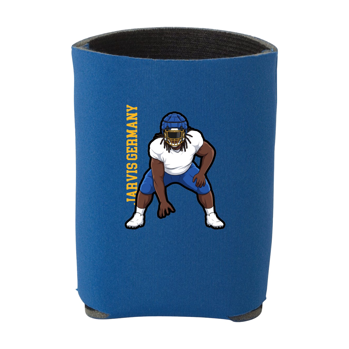 Can Holder — Name Vertical in Royal