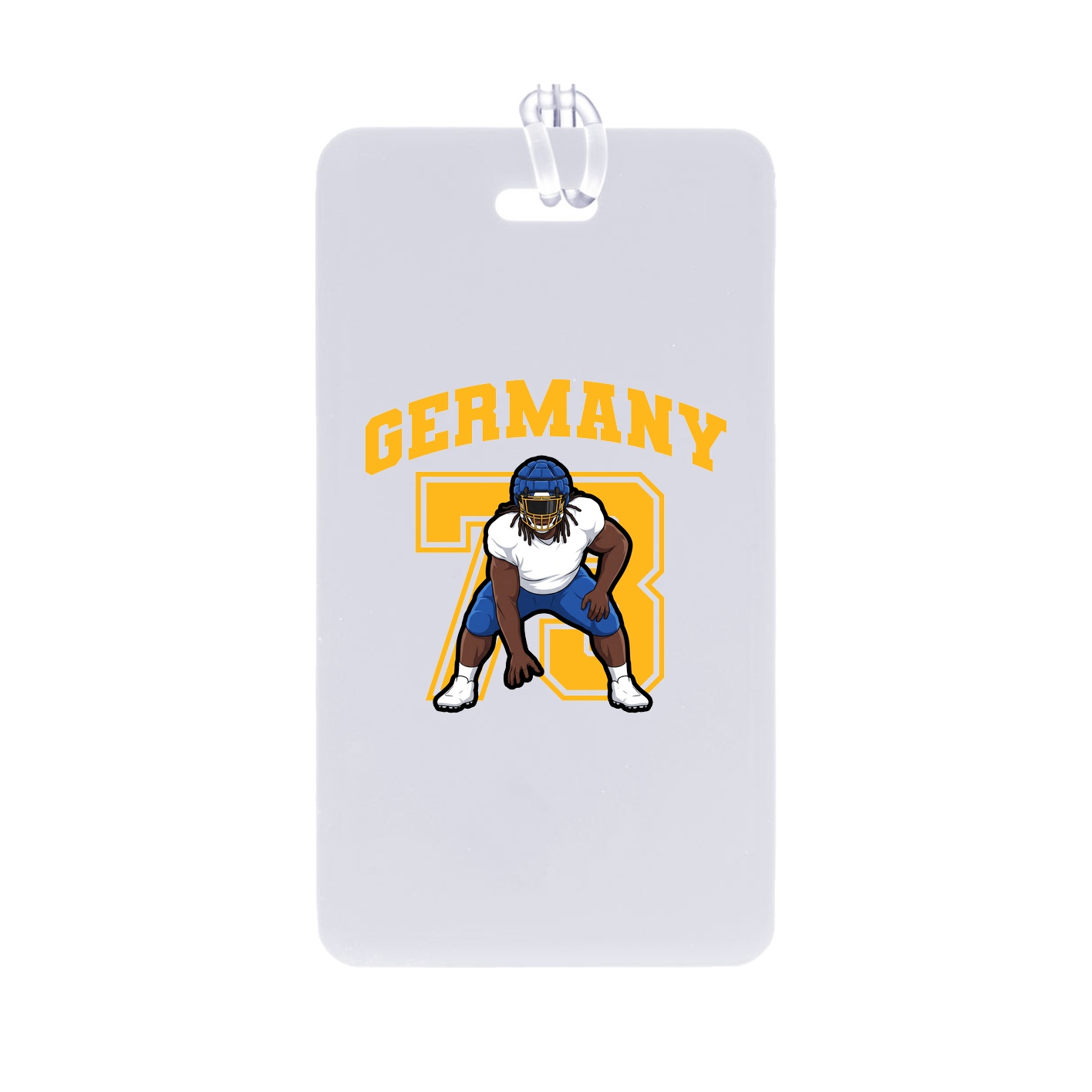 Bag Tag — Number in Classic