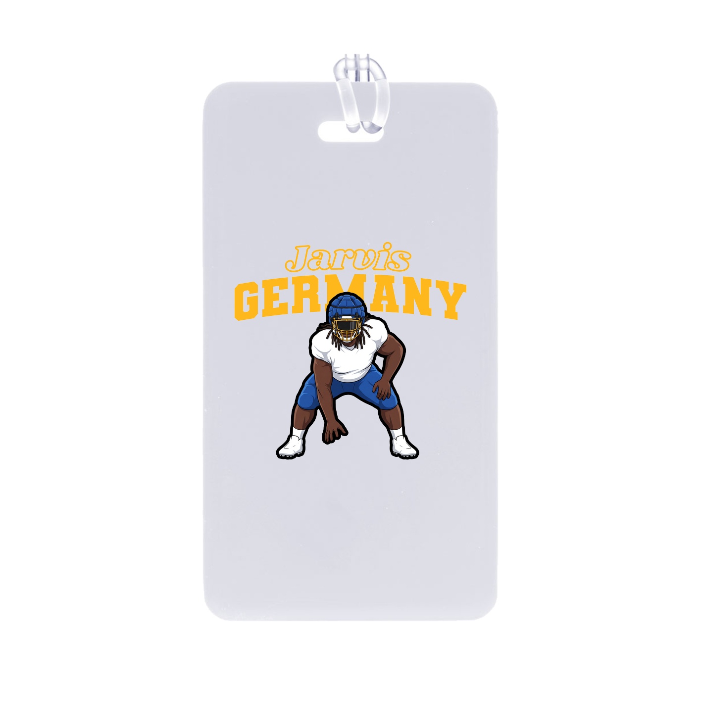 Bag Tag — Name Arch in Classic