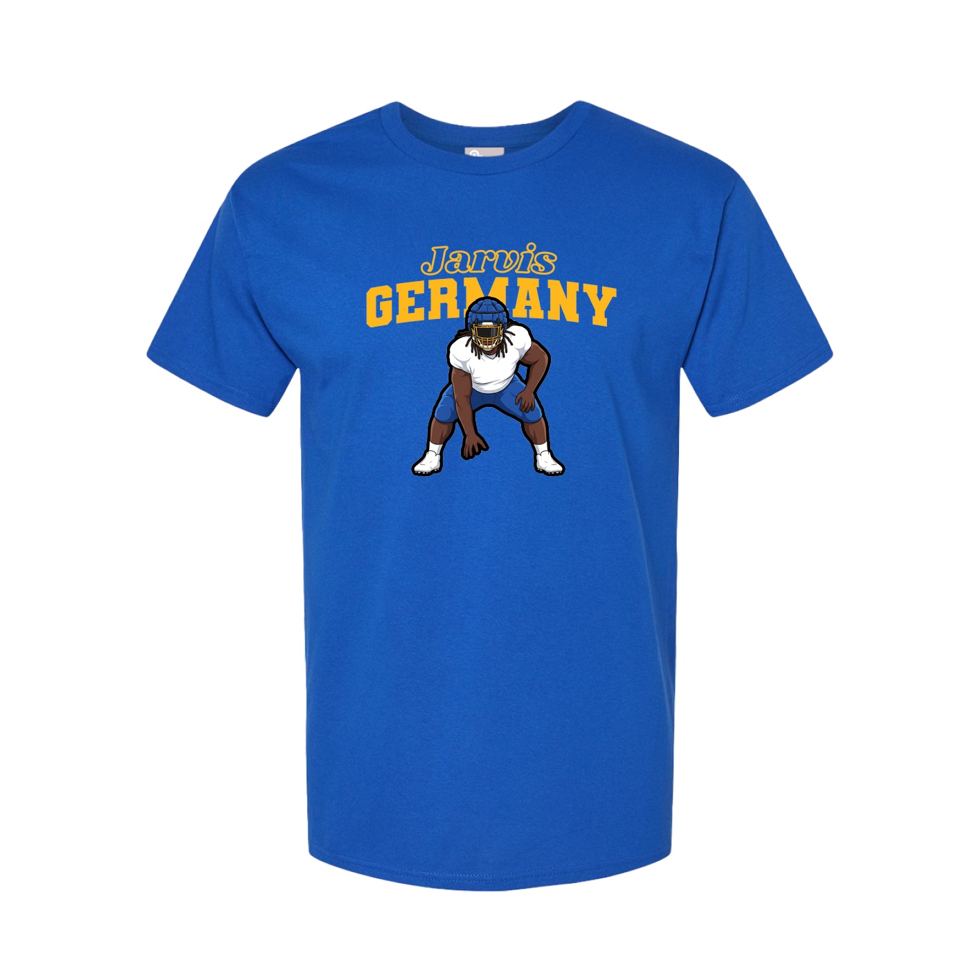 Tee — Name Arch in Royal