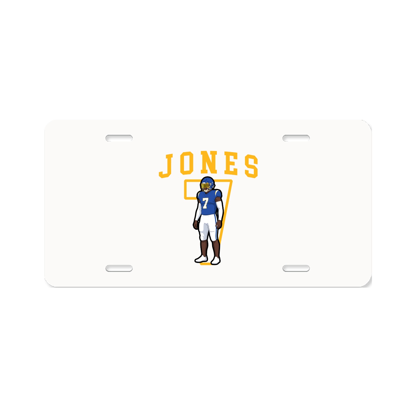 Aluminum License Plate