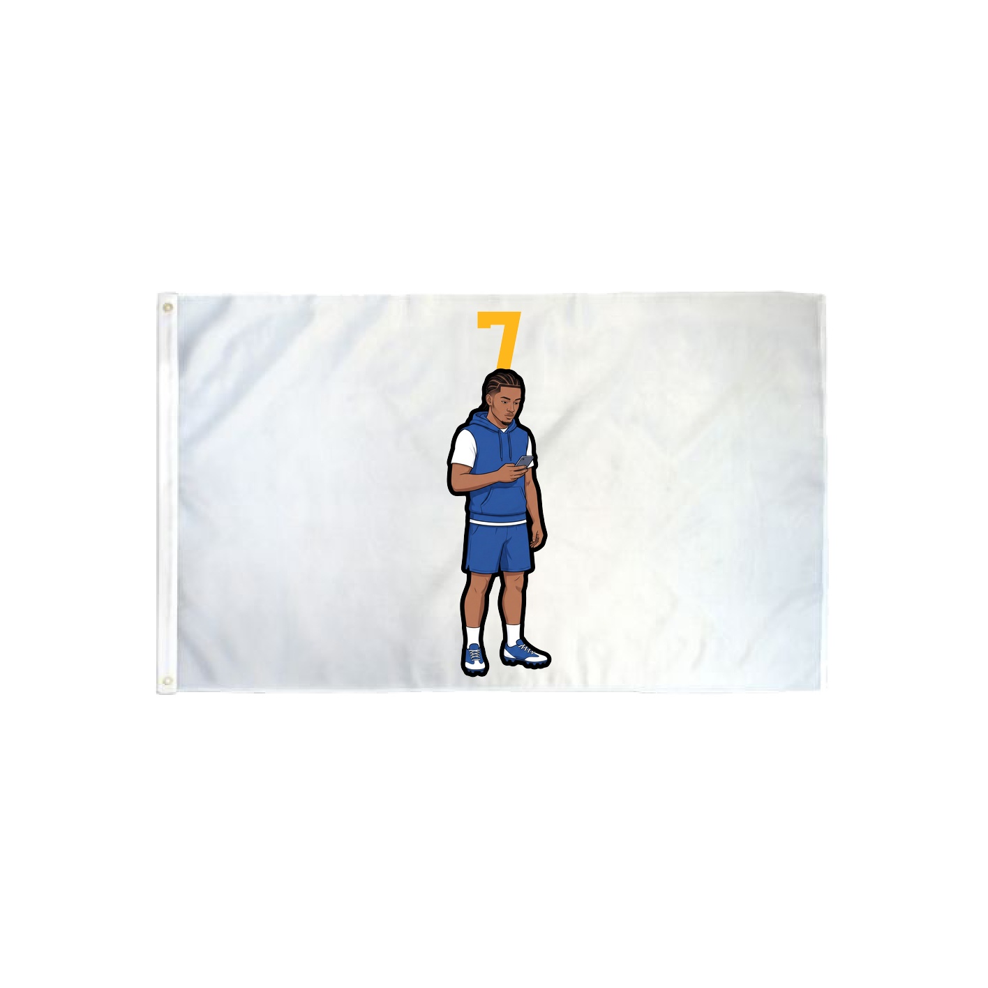 3x5 Flag — Number Top in Classic