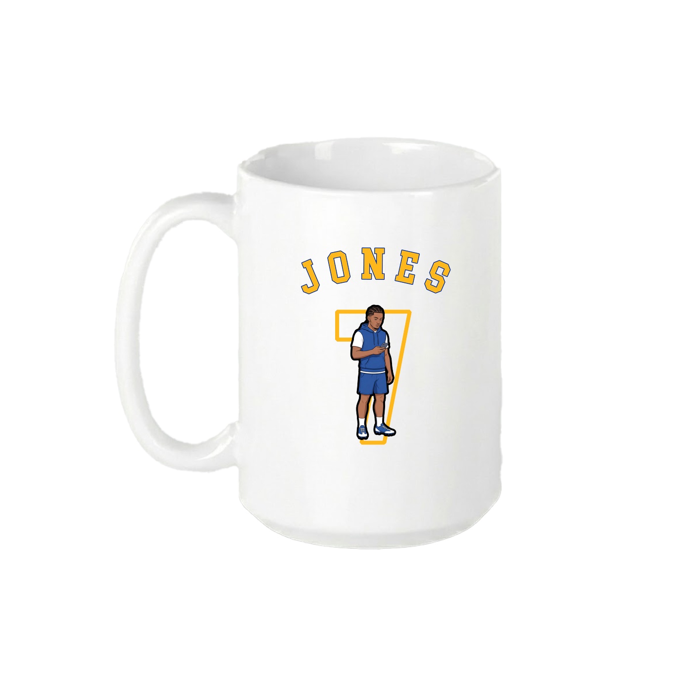 15oz Coffee Mug — Shirsey Arch in White