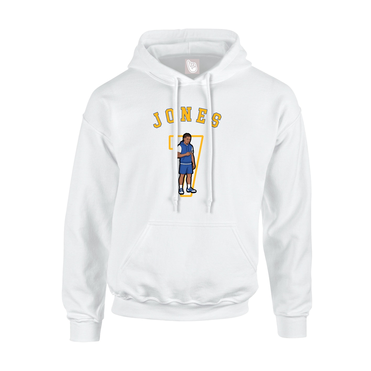 Hoodie — Shirsey Arch in White