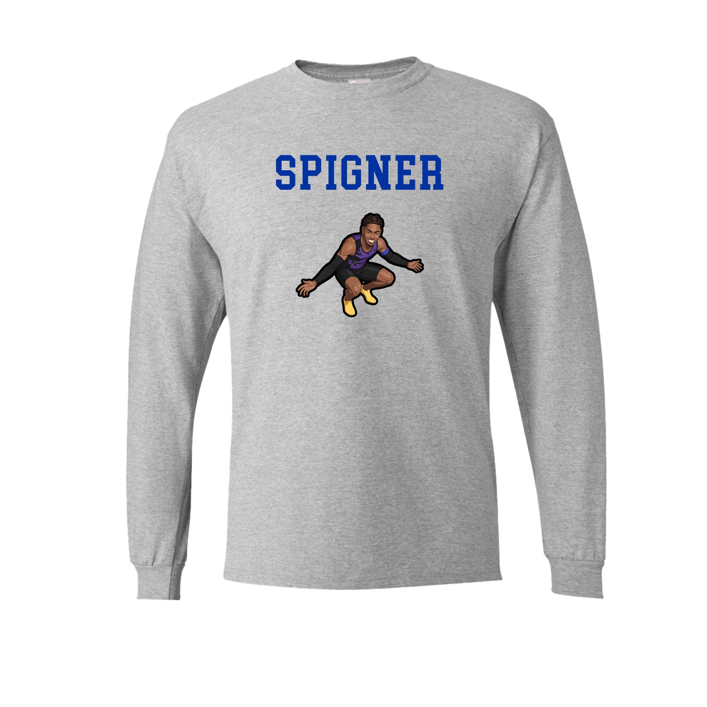 Long Sleeve Tee — Shirsey in Grey