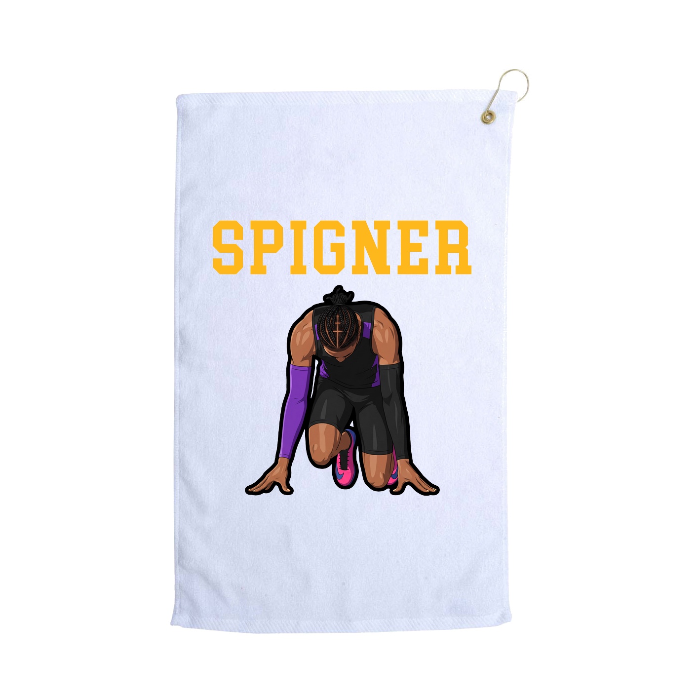 Golf Towel — Shirsey in White