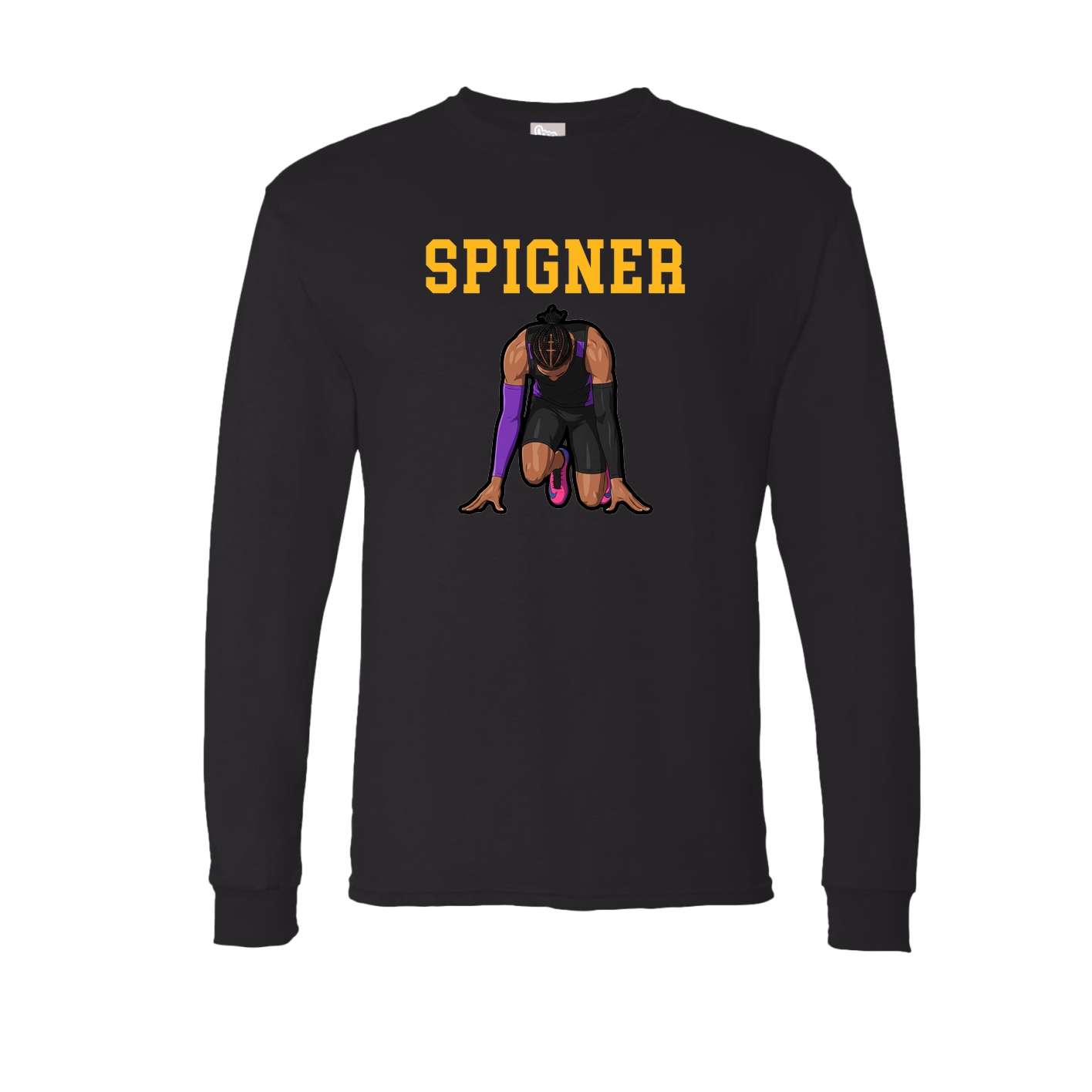 Long Sleeve Tee — Shirsey in Black