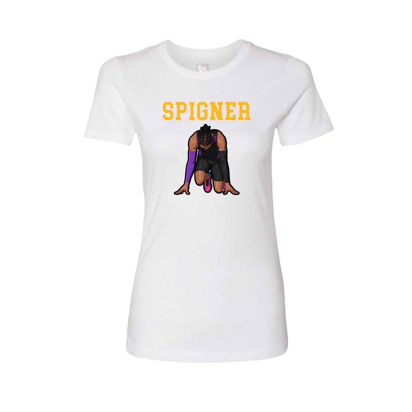Fitted Women's Tee — Shirsey in White