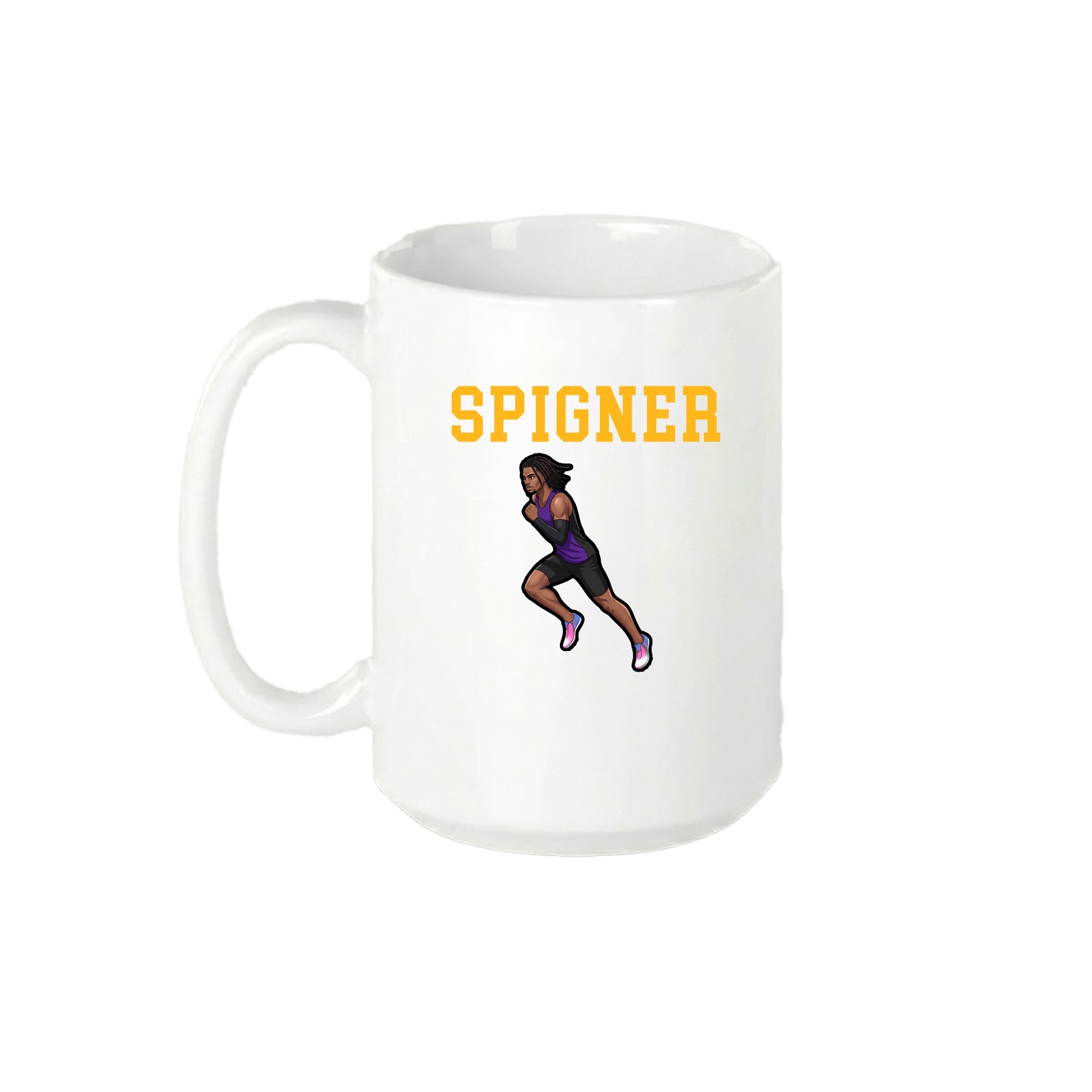 15oz Coffee Mug — Shirsey in White
