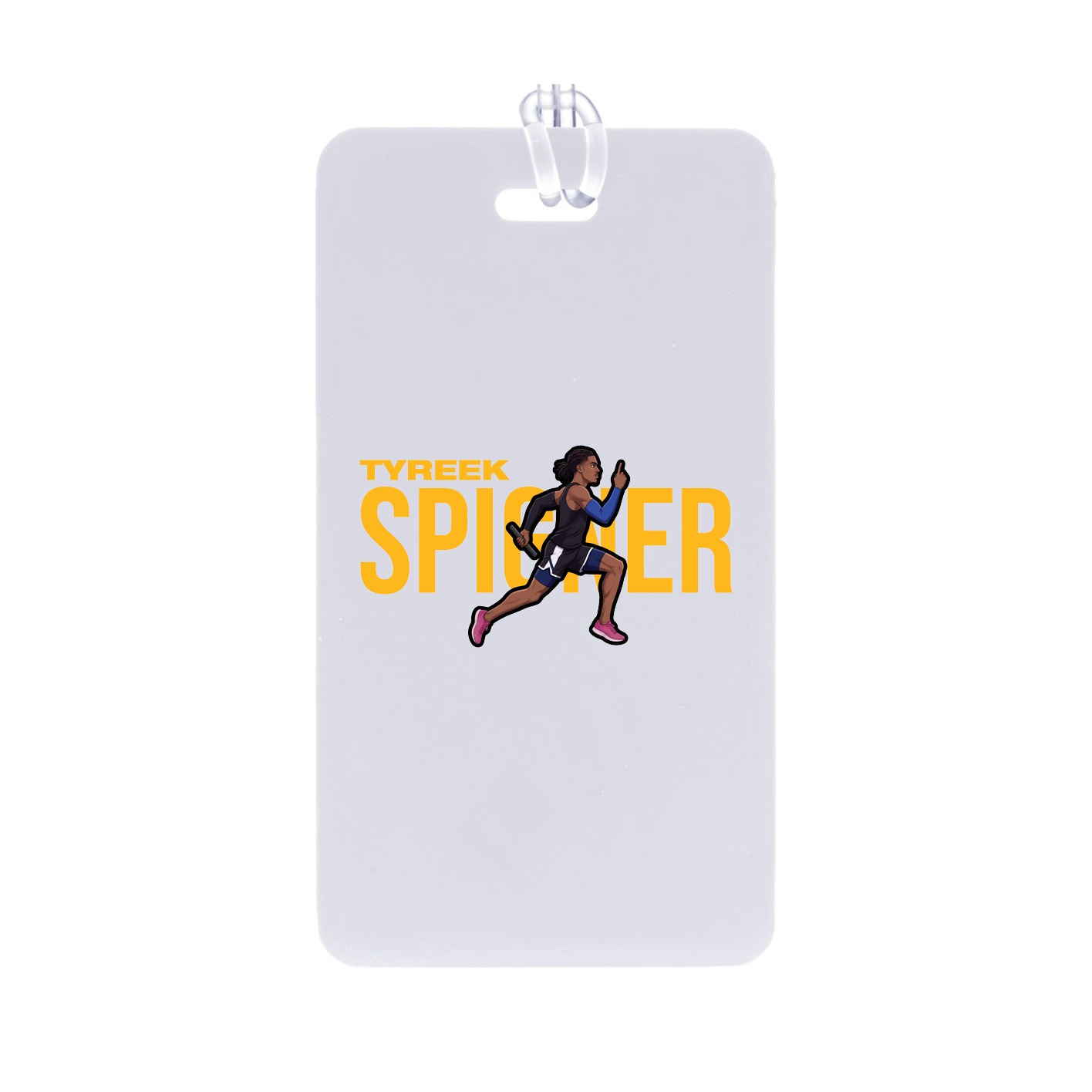 Bag Tag — Player Name in Classic