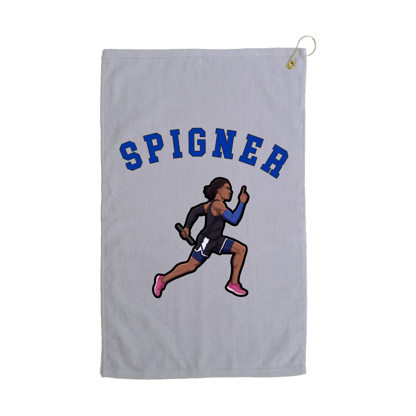 Golf Towel — Shirsey Arch in Grey