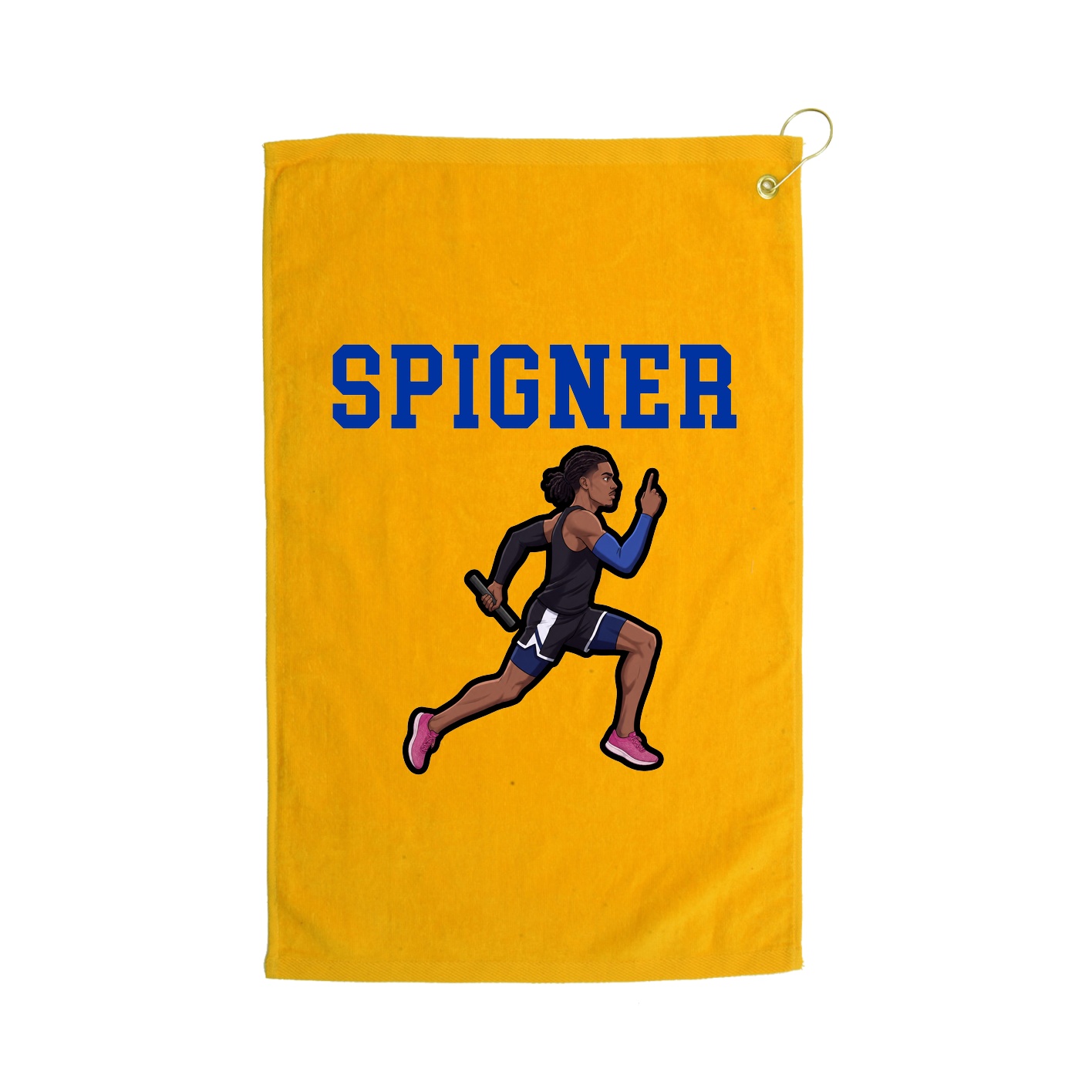 Golf Towel — Shirsey in Gold
