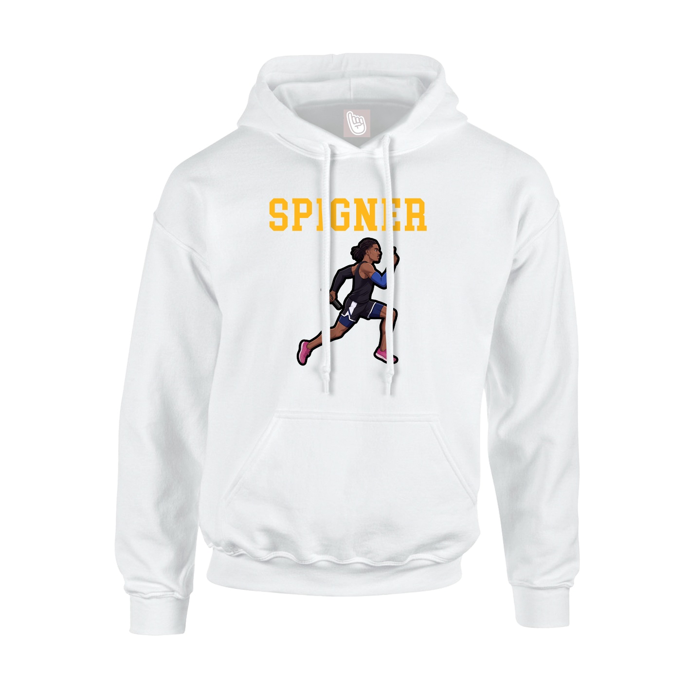 Youth Hoodie — Shirsey in White