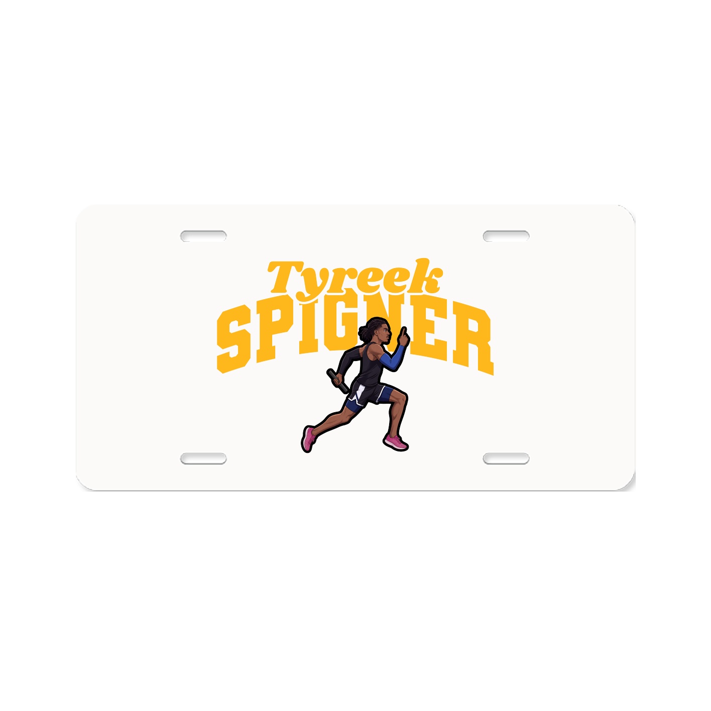 License Plate — Signature Arch in Classic