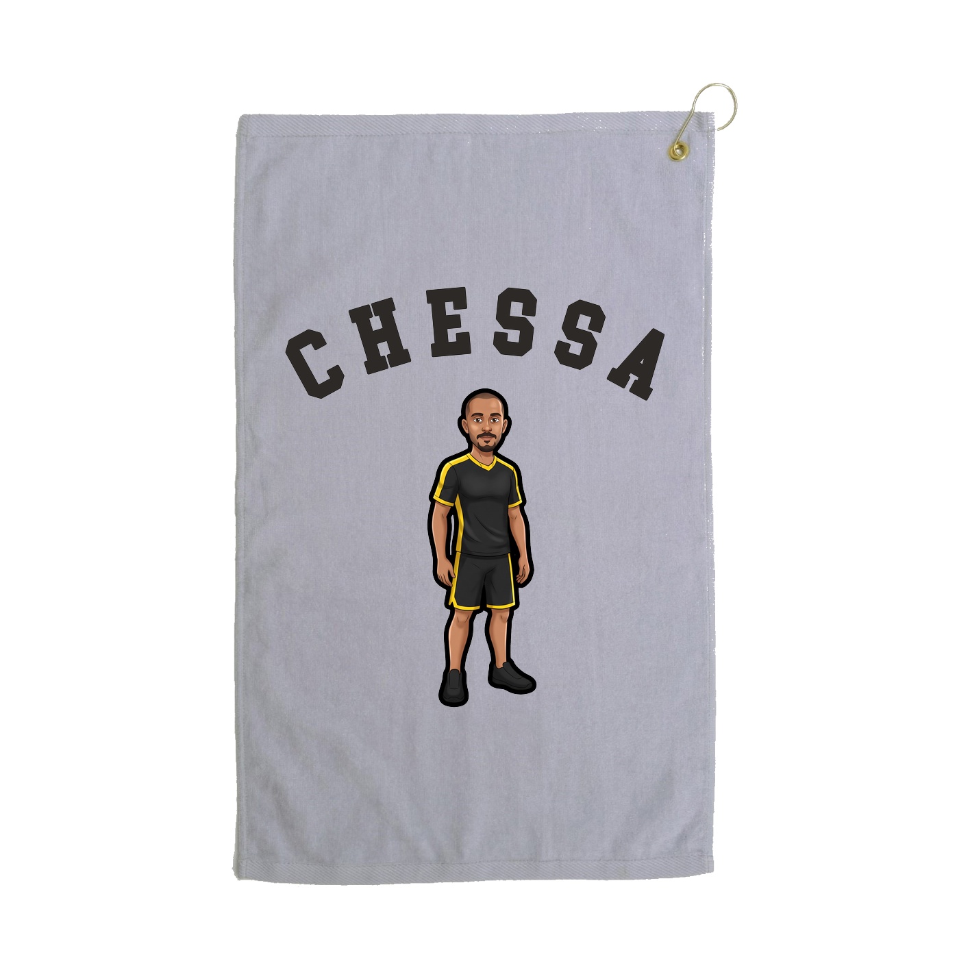 Golf Towel — Shirsey Arch in Grey