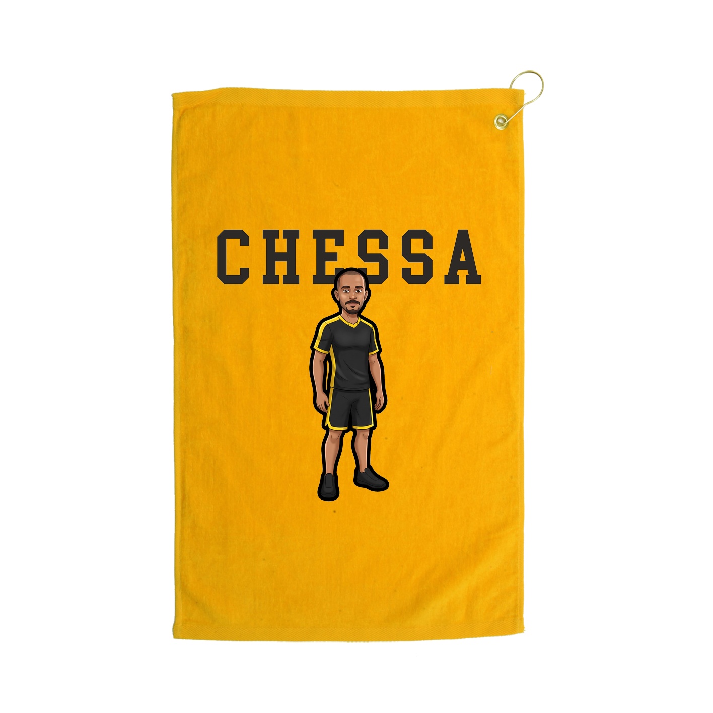 Golf Towel — Shirsey in Gold