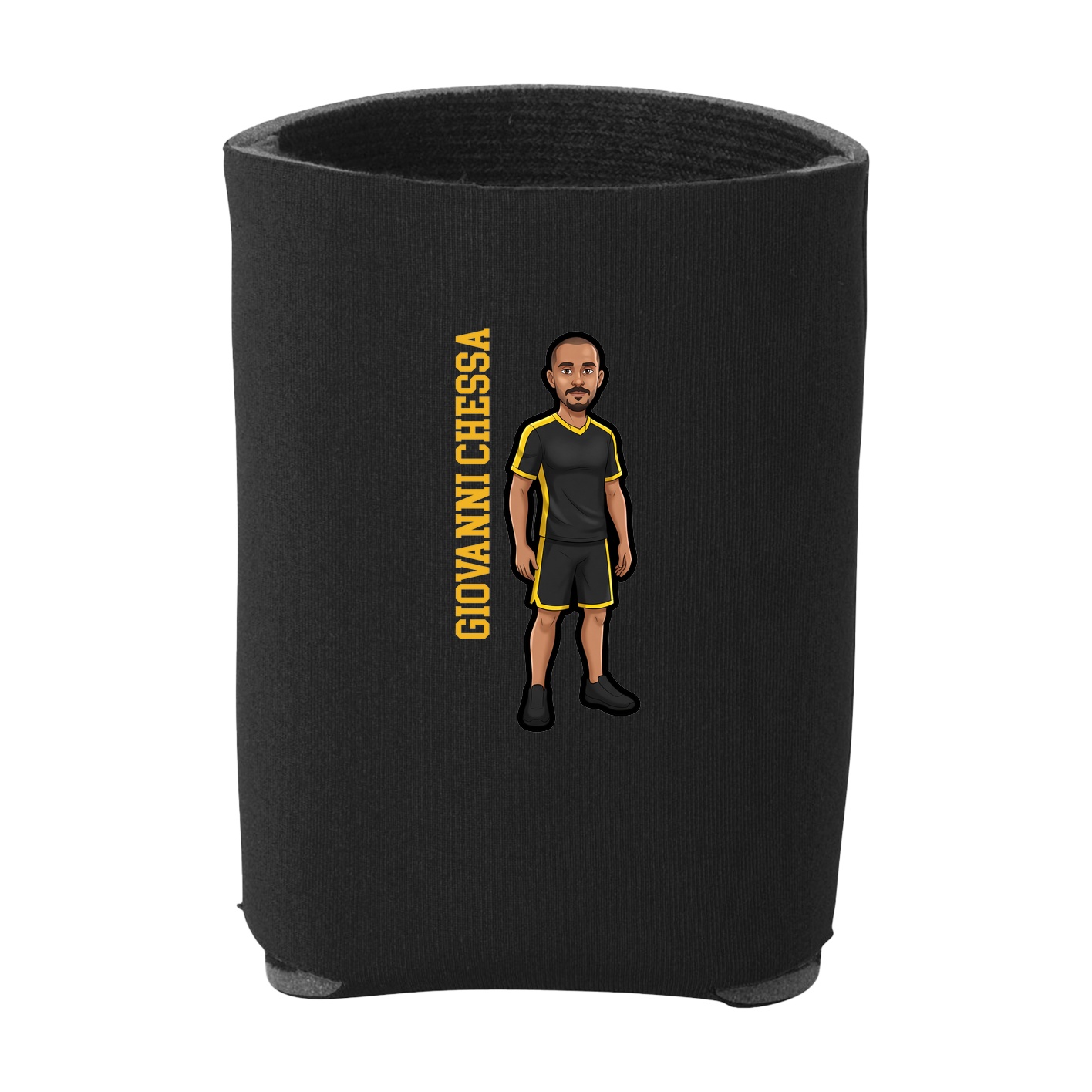Can Holder — Name Vertical in Black