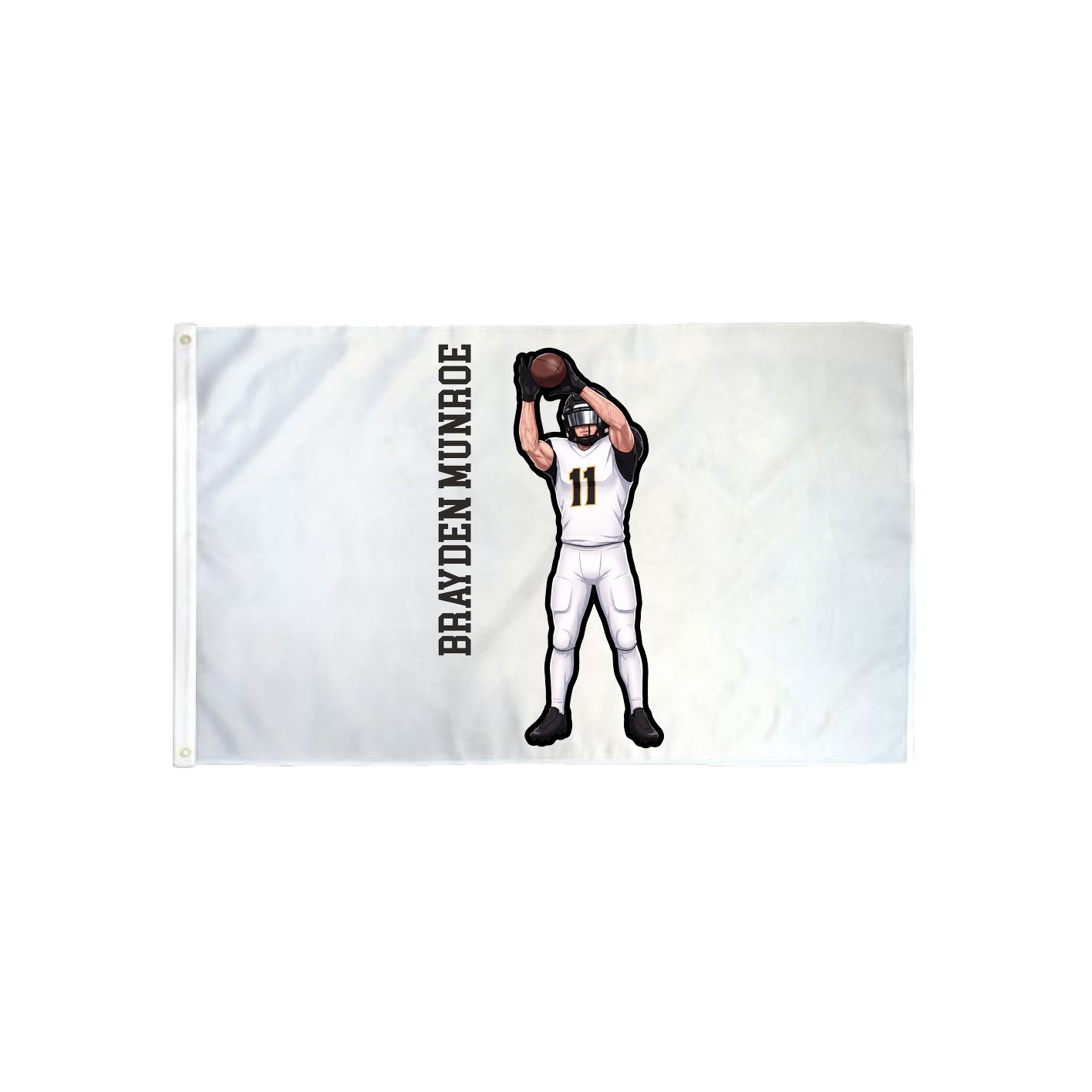 3x5 Flag — Name Vertical in Classic